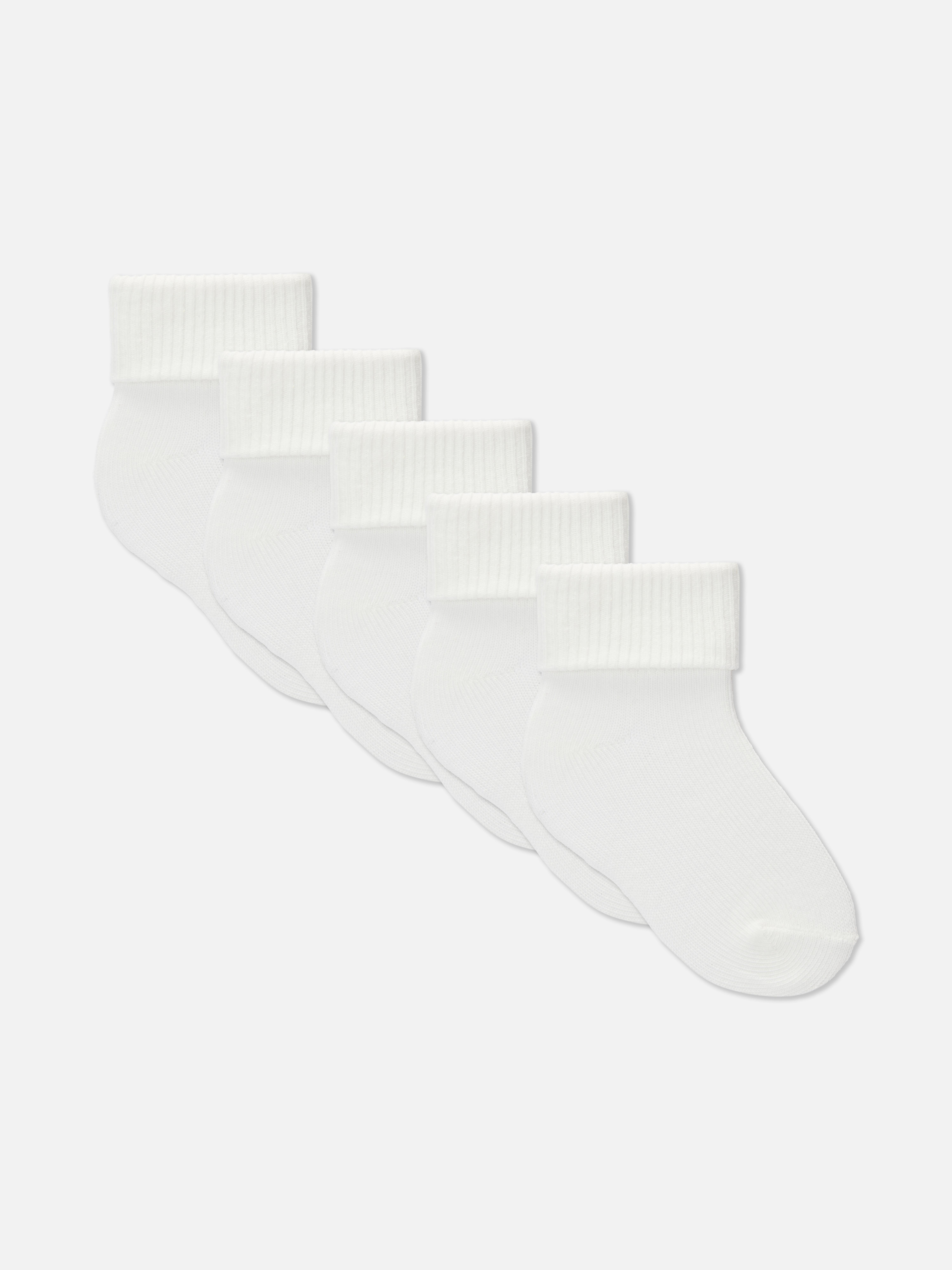 5-Pack Essential Ankle Socks