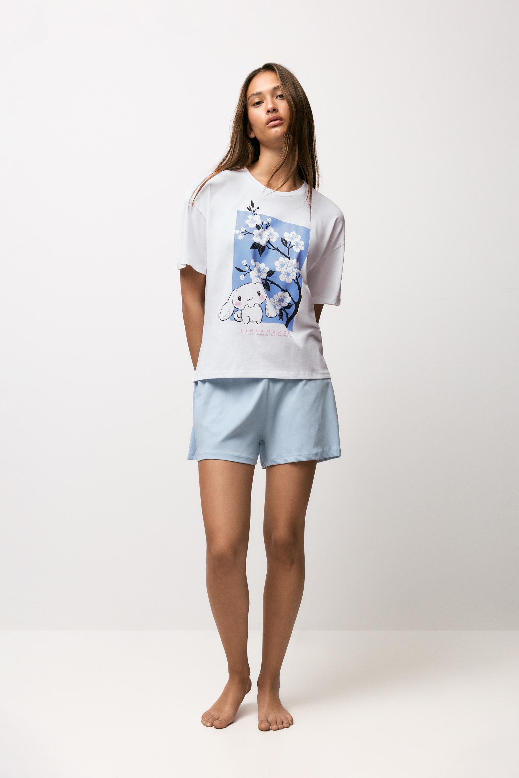 Pijama corto Cinamoroll de Hello Kitty ©SANRIO