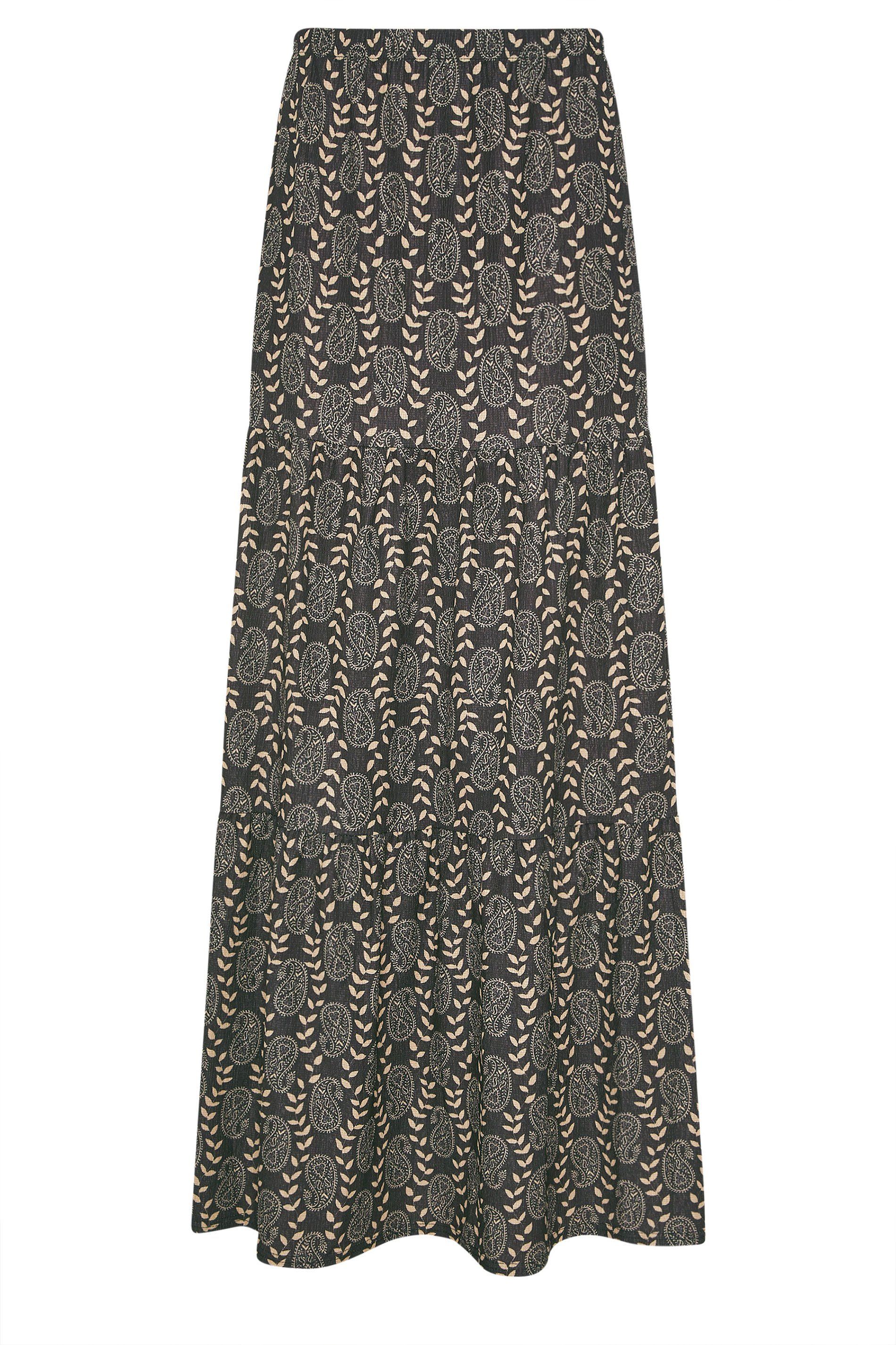 Long Tall Sally Tall Geometric Tiered Maxi Skirt