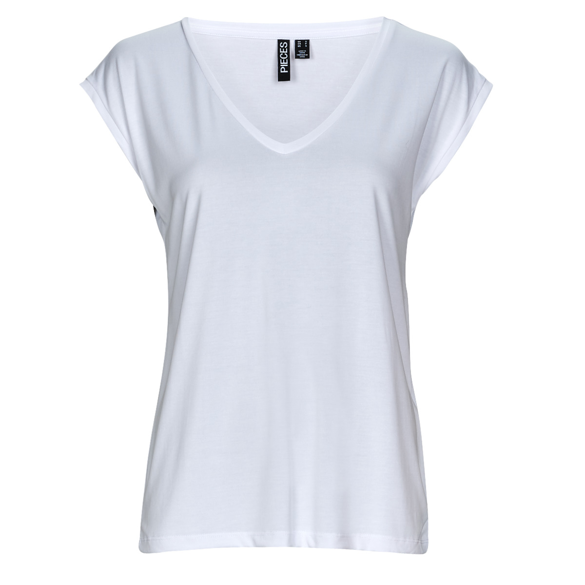 Pieces - PCKAMALA TEE - White