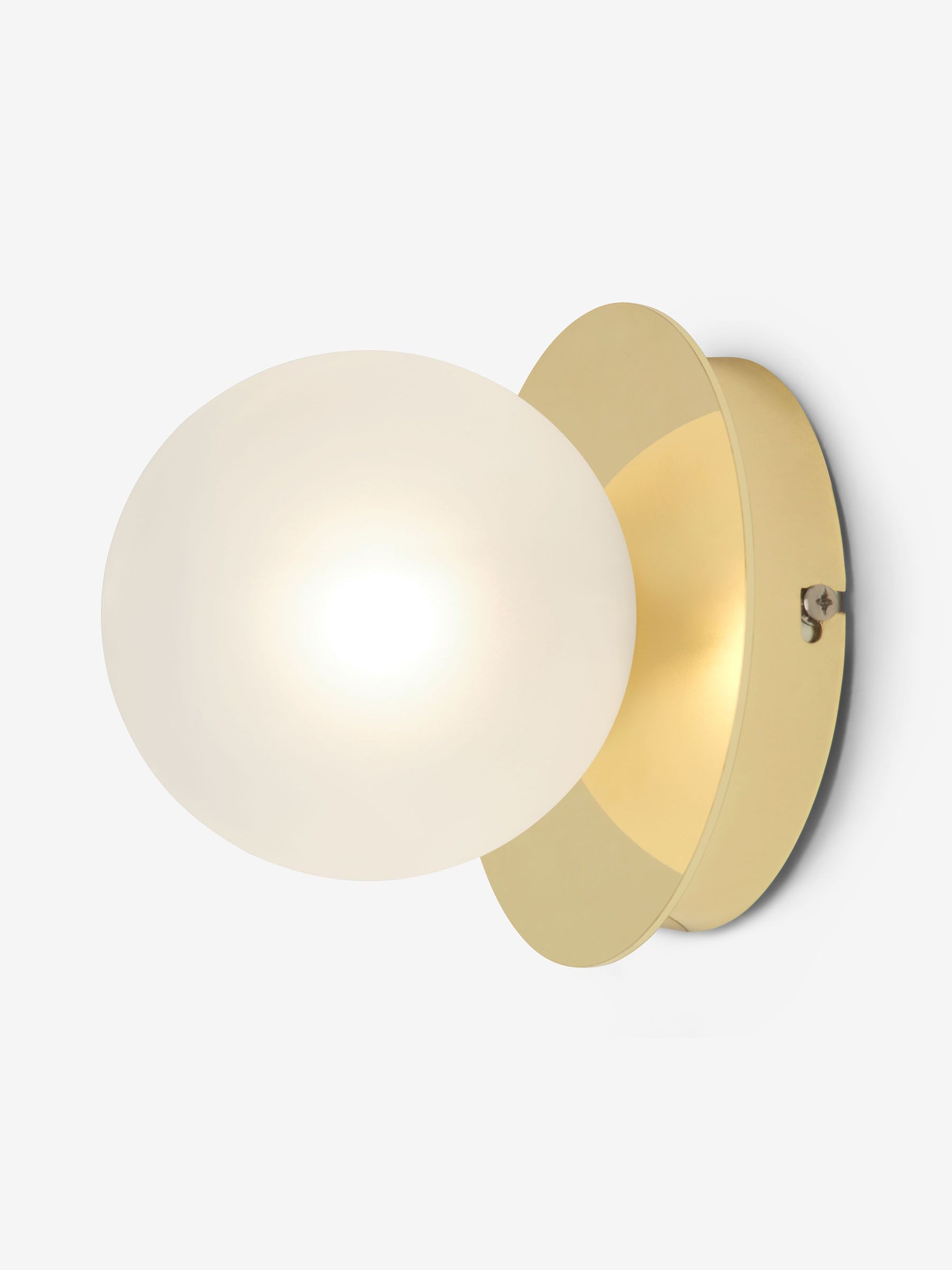Boll Wall Light in White