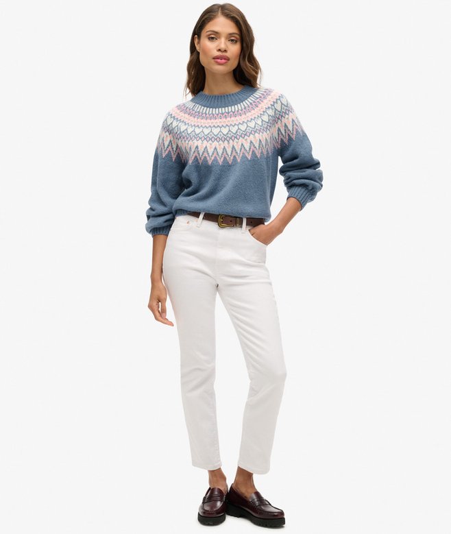 Slouchy Pattern Jumper
