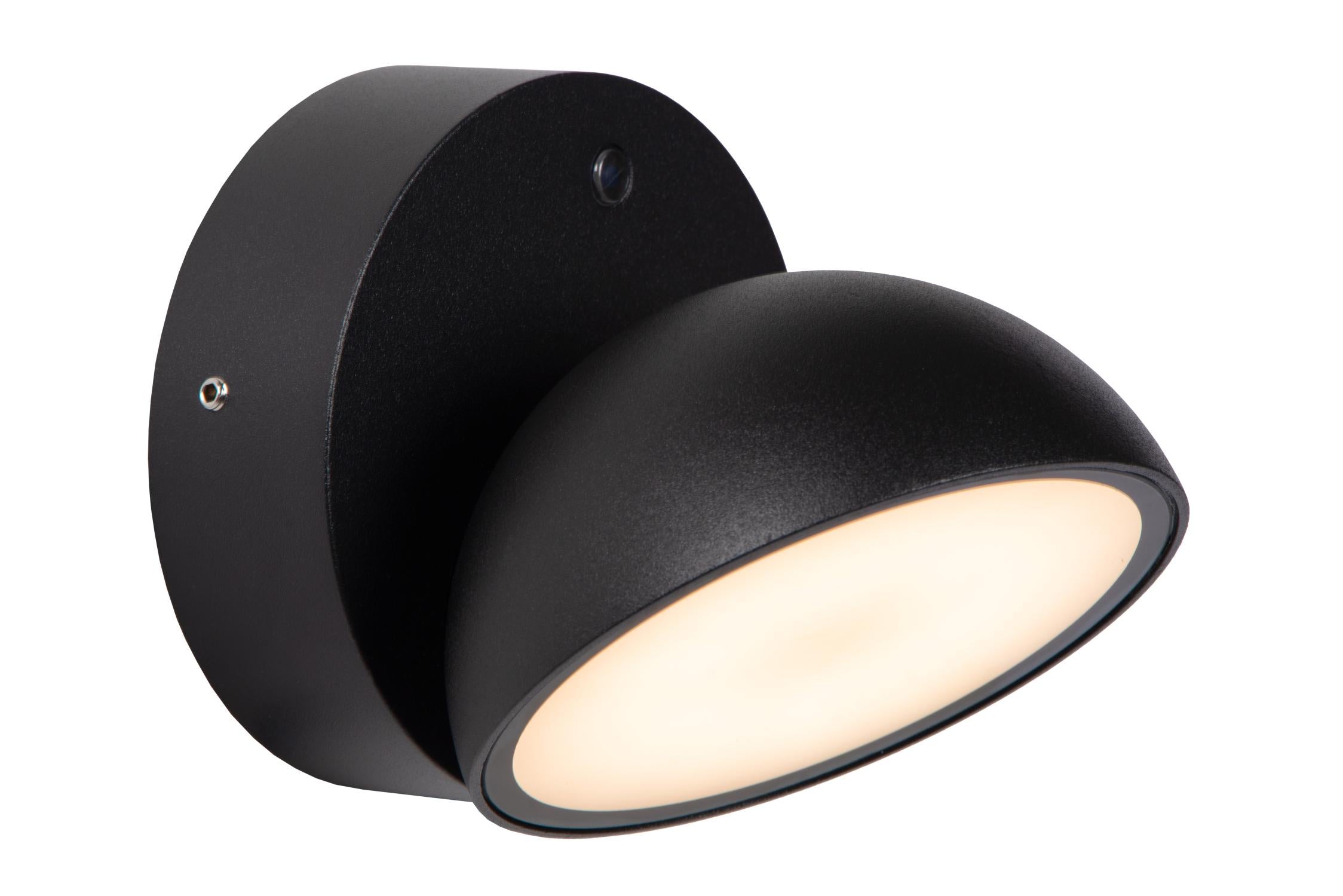 Lucide FINN Wandlamp - Zwart
