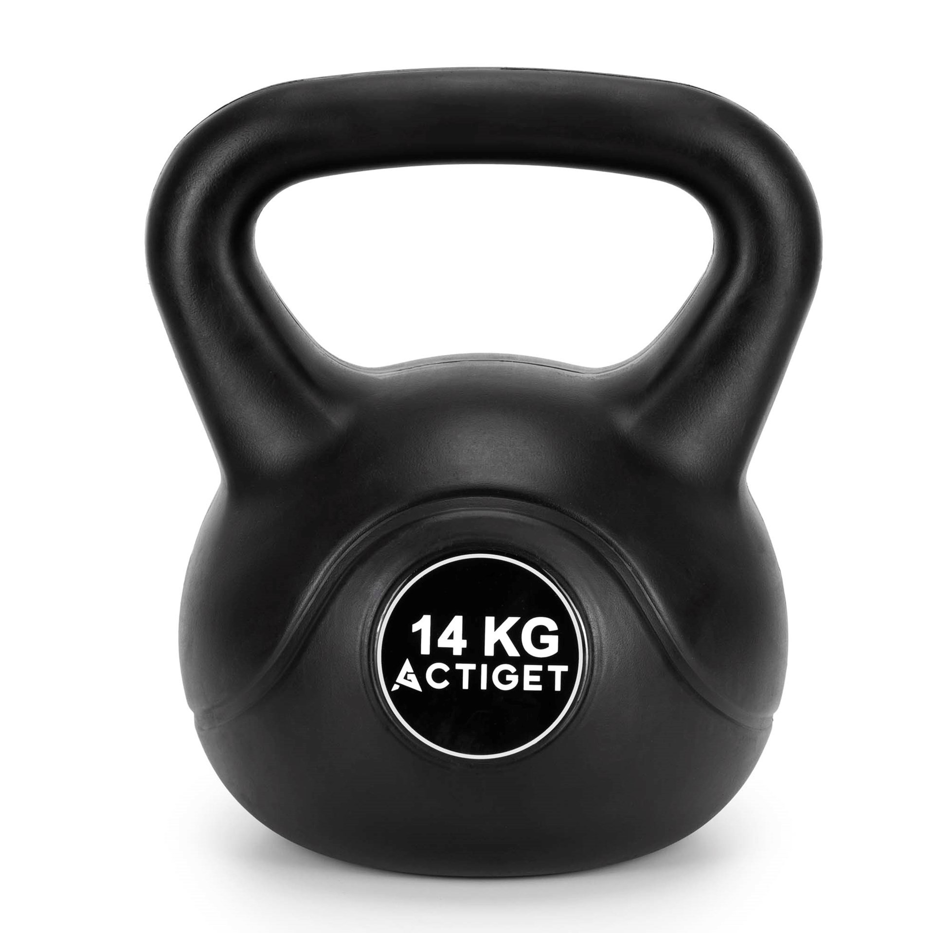 Kettlebell do ćwiczeń 14 kg ACTIGET hantla, odważnik treningowy ABS kula