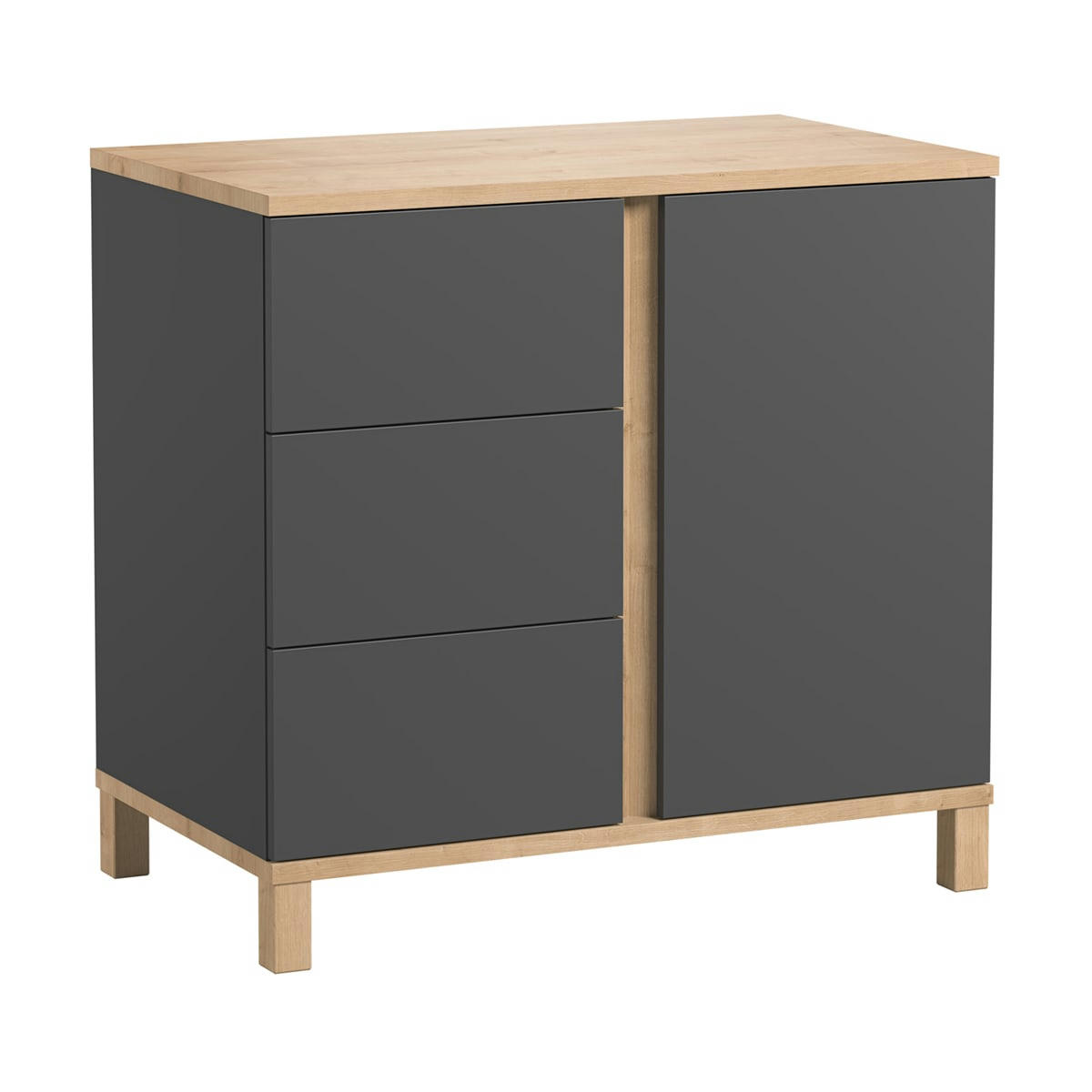 ALTITUDE - Commode à langer gris