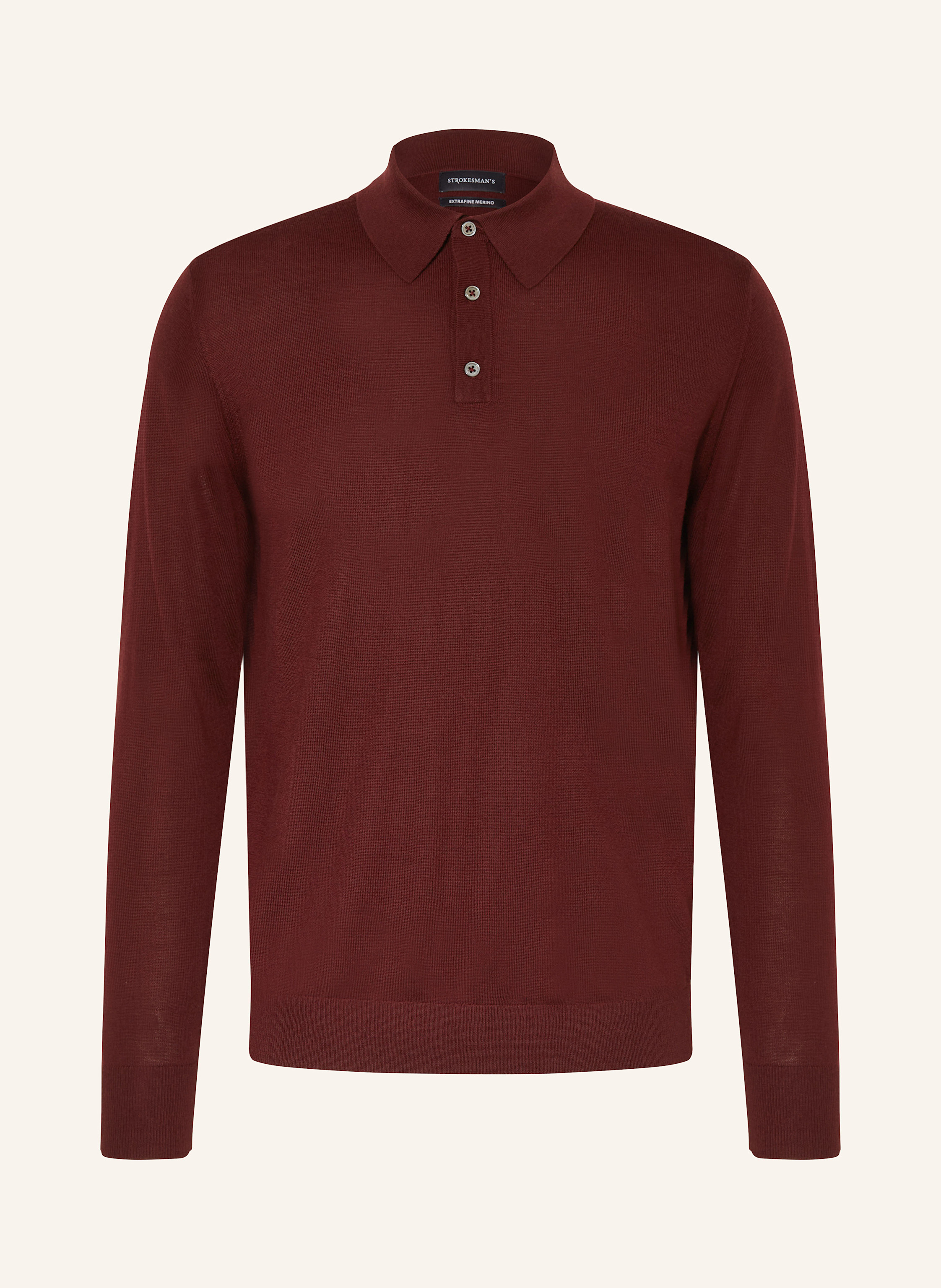 STROKESMAN'S Strick-Poloshirt