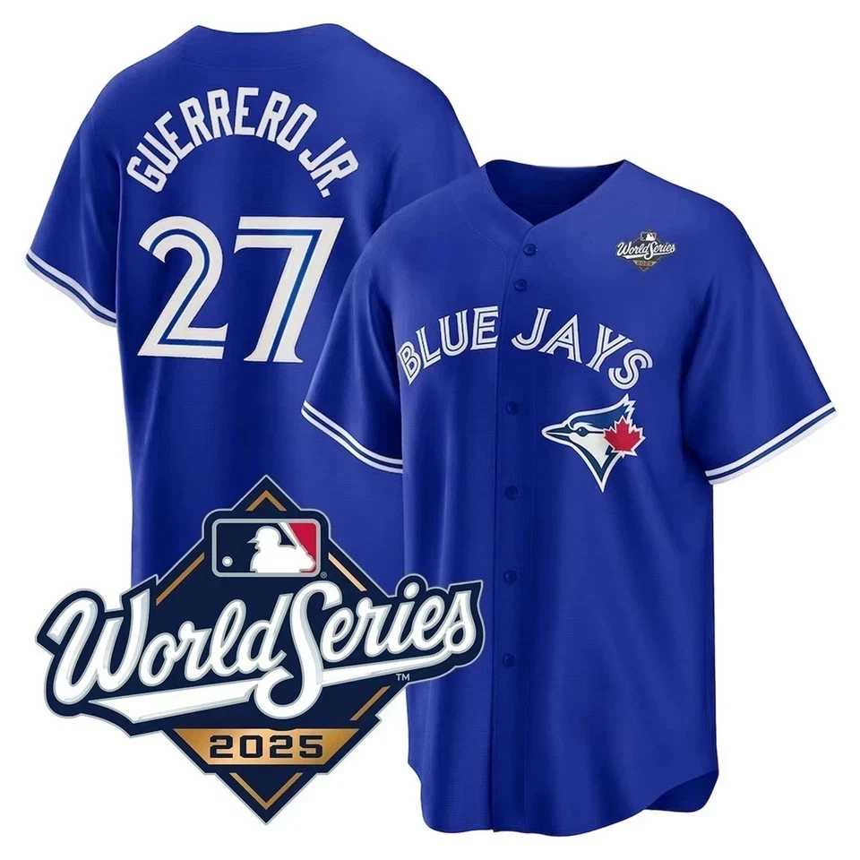 Vladimir Guerrero Jr. Toronto Blue Jays Nike 2025 World Series Replica Jersey - Royal