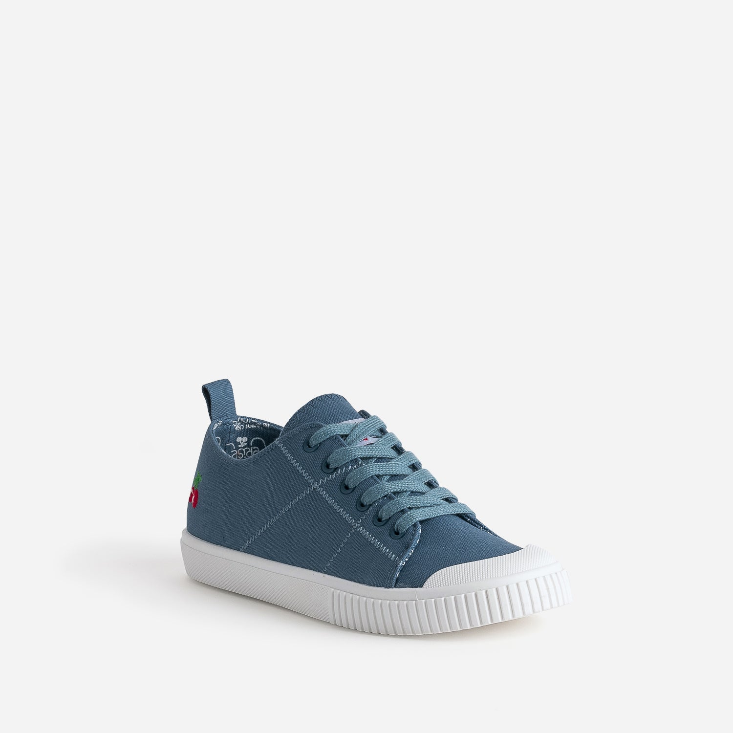 Tennis LE TEMPS DES CERISES bleue en toile