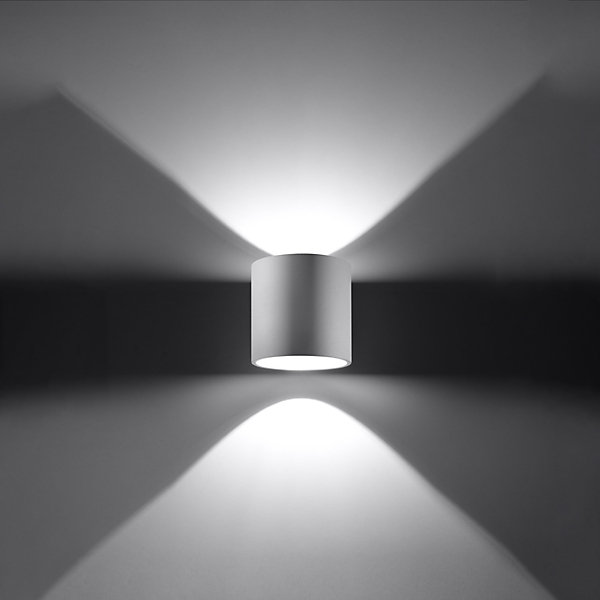 Applique en aluminium 1 ampoule 4000K - 10x12x10cm Sollux