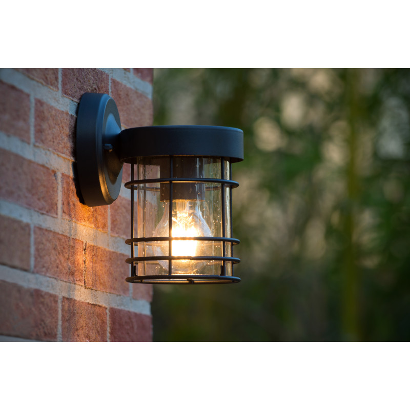 Applique extérieure Keppel dimmable E27 60 W LUCIDE