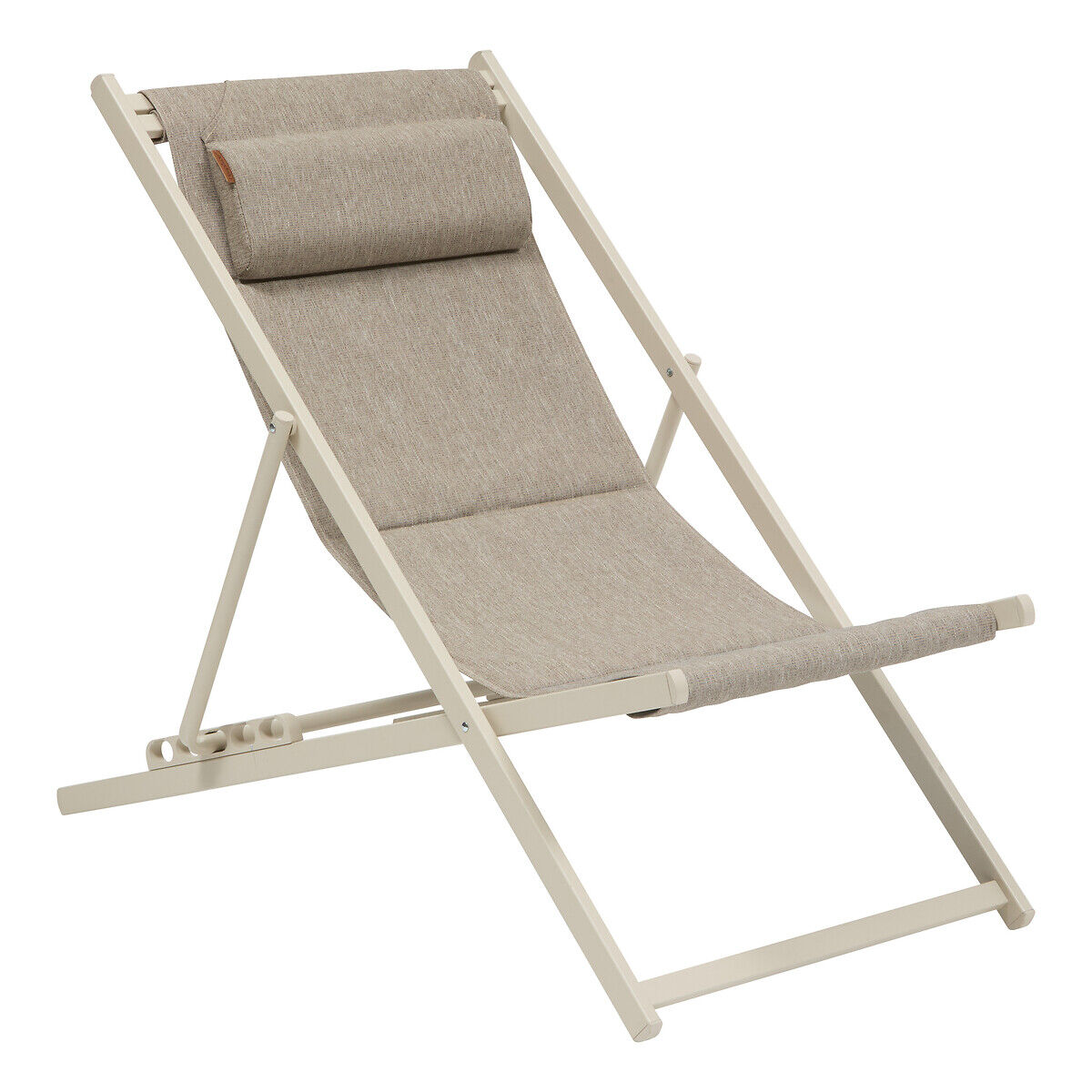 Cadeira relax LUNIVIA argile alumínio e textilene