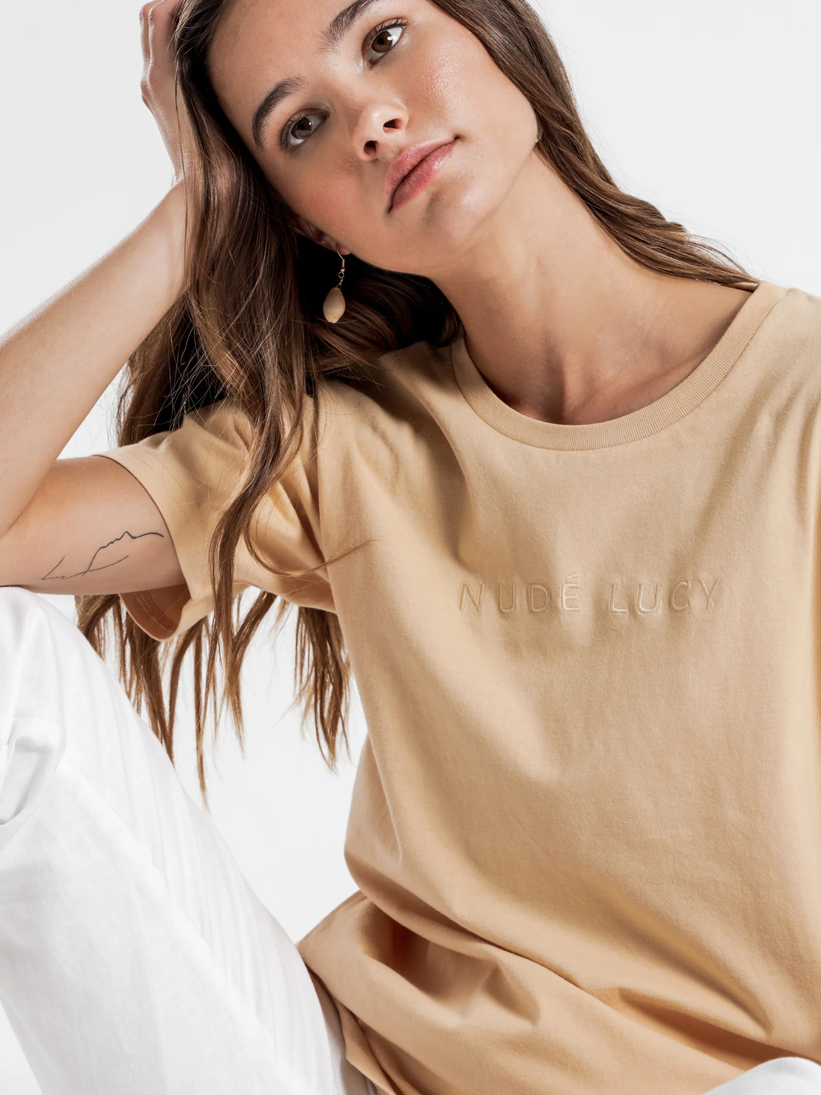 Embroidered Slogan T-Shirt