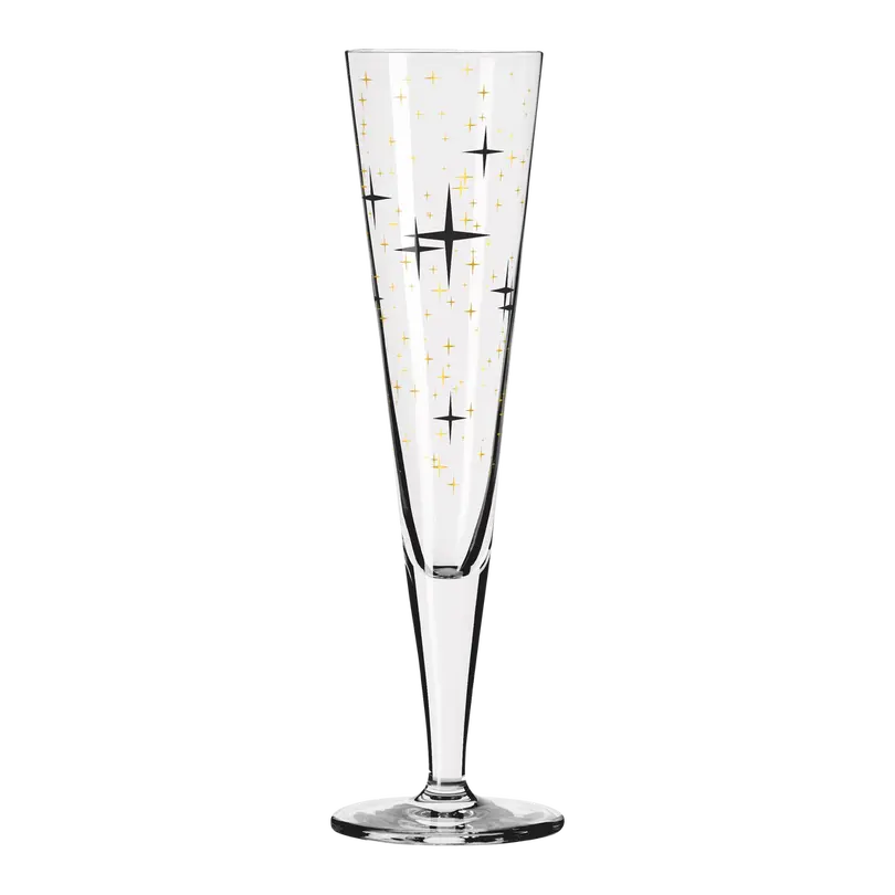 Sektglas-Set 4-teilig Goldnacht