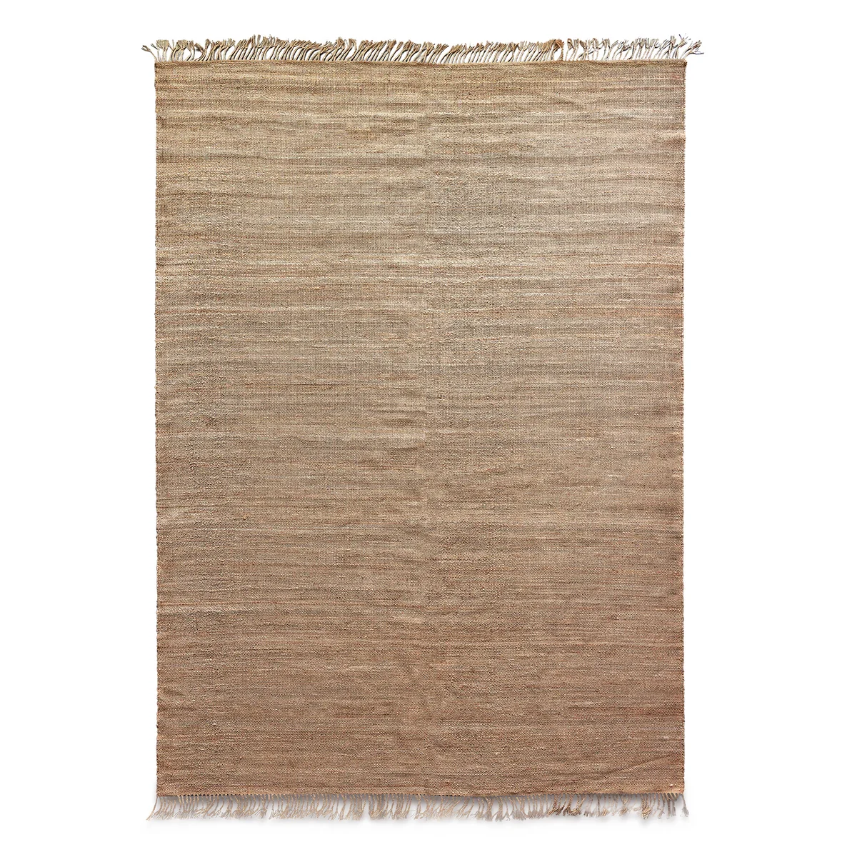HKliving - Outlander Hanf Teppich, 250 x 230 cm natur