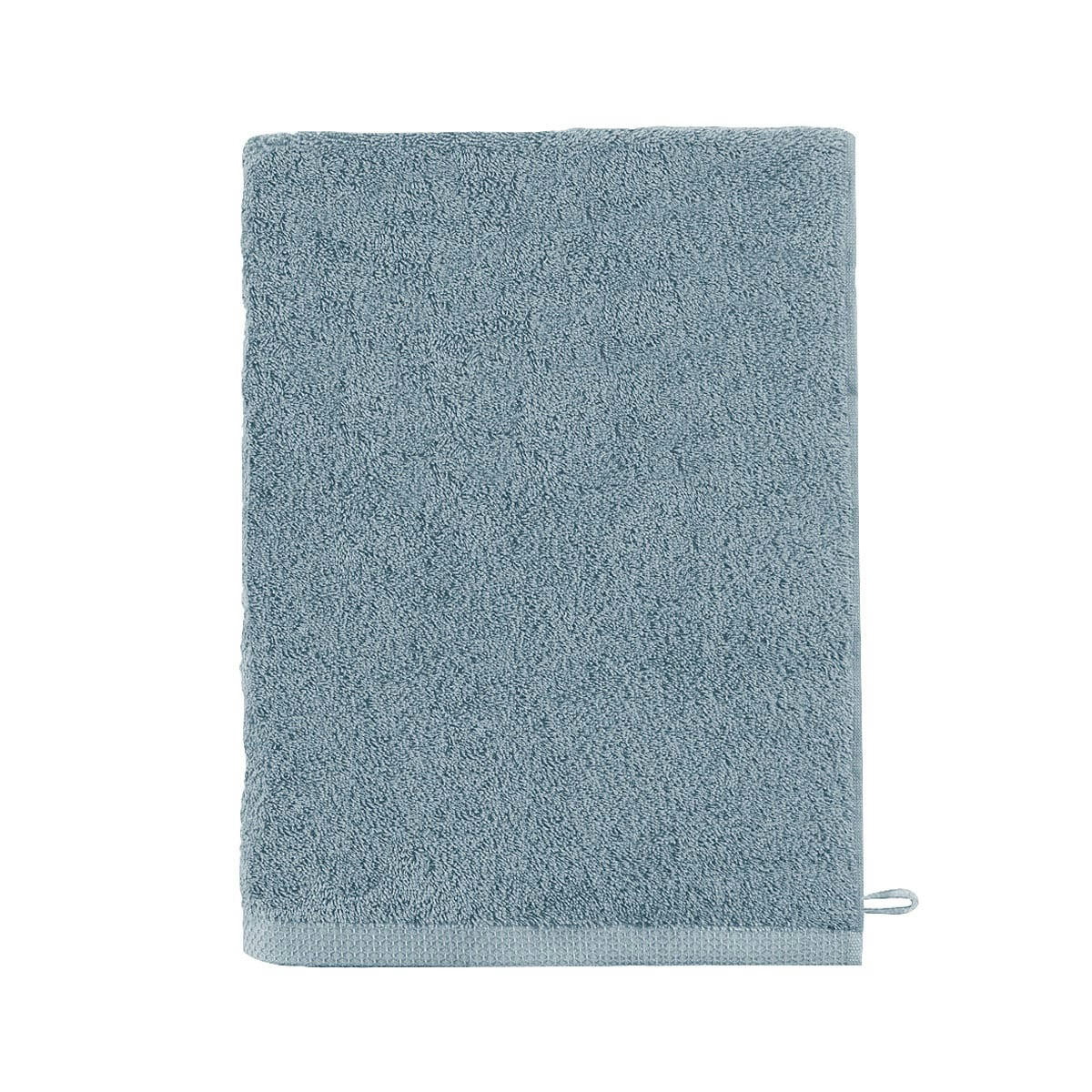 AQUA - Gant de toilette en coton baltique 16x21