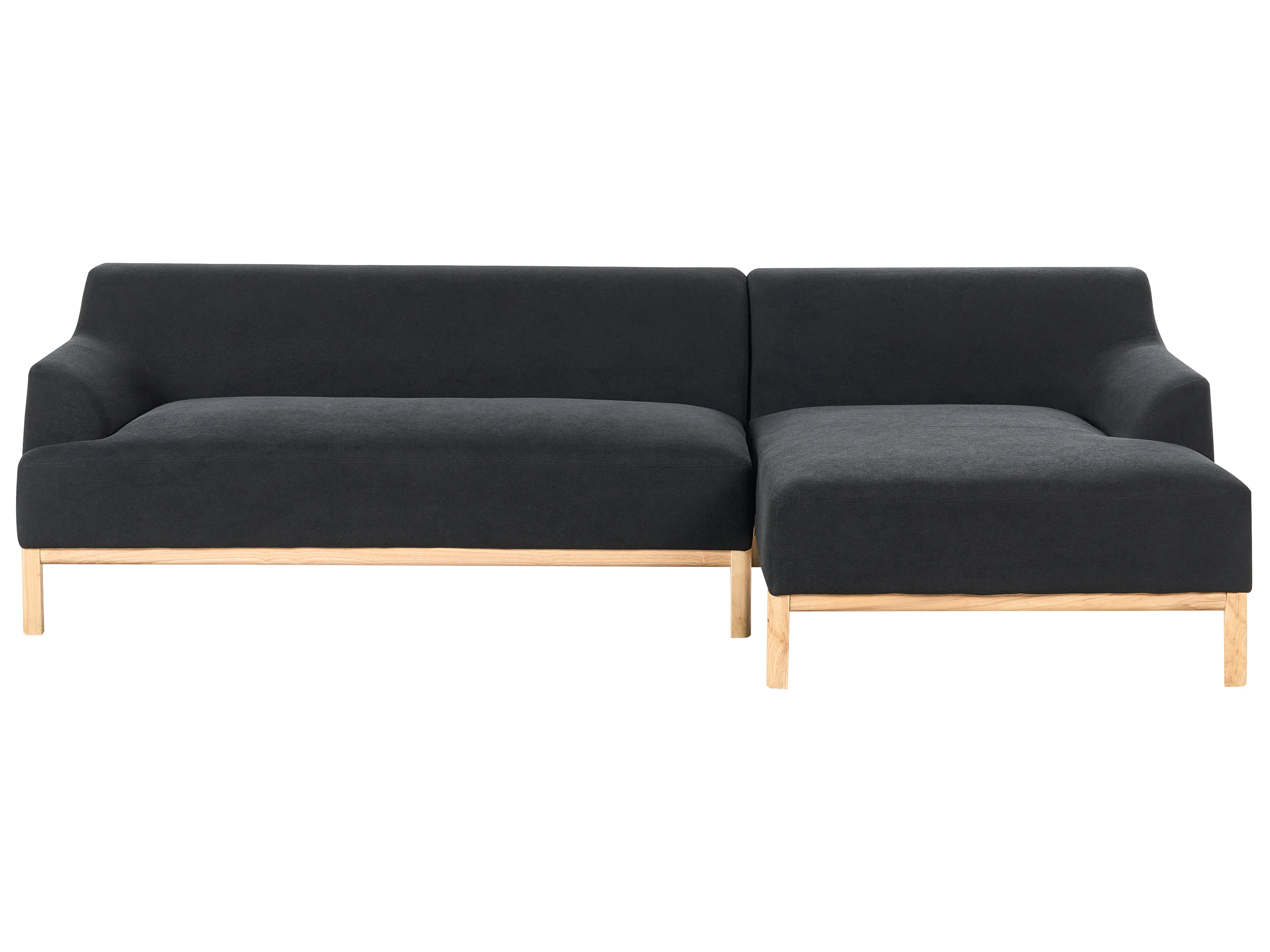 Sofa 3 Seater SOSJO Fabric Black