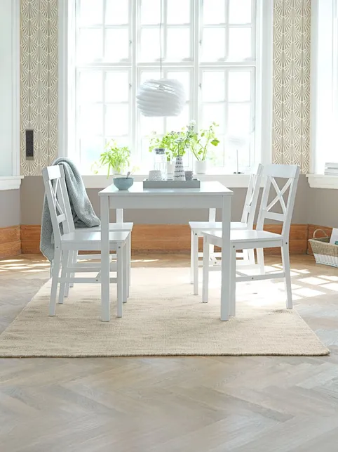 Spisebordsstol EJBY hvid