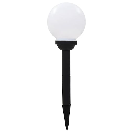 NNEVL Outdoor Solar Lamps 6 pcs LED Spherical 20 cm RGB