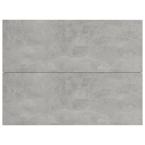 NNEVL Bedside Cabinet Concrete Grey 40x30x30 cm Chipboard