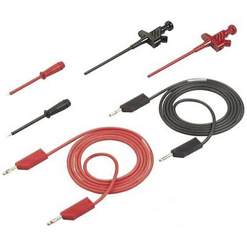 Hirschmann Test &Measurement PMS 4 CO Set de cordons de mesure banane 4 mm, 1 m, noir/rouge