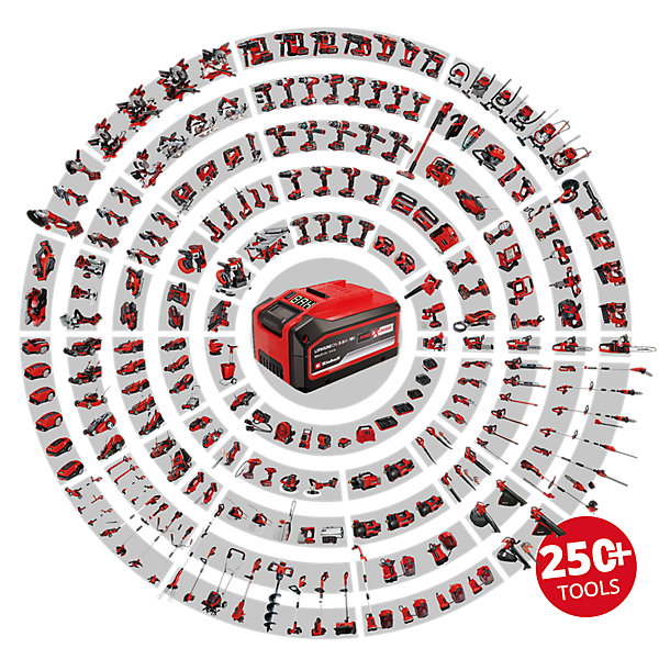 Aspirateur souffleur broyeur sans fil sans batterie 18 V 500 m³/h ratio de broyage 10:1 avec sac 45 L Einhell VENTURRO 18/210