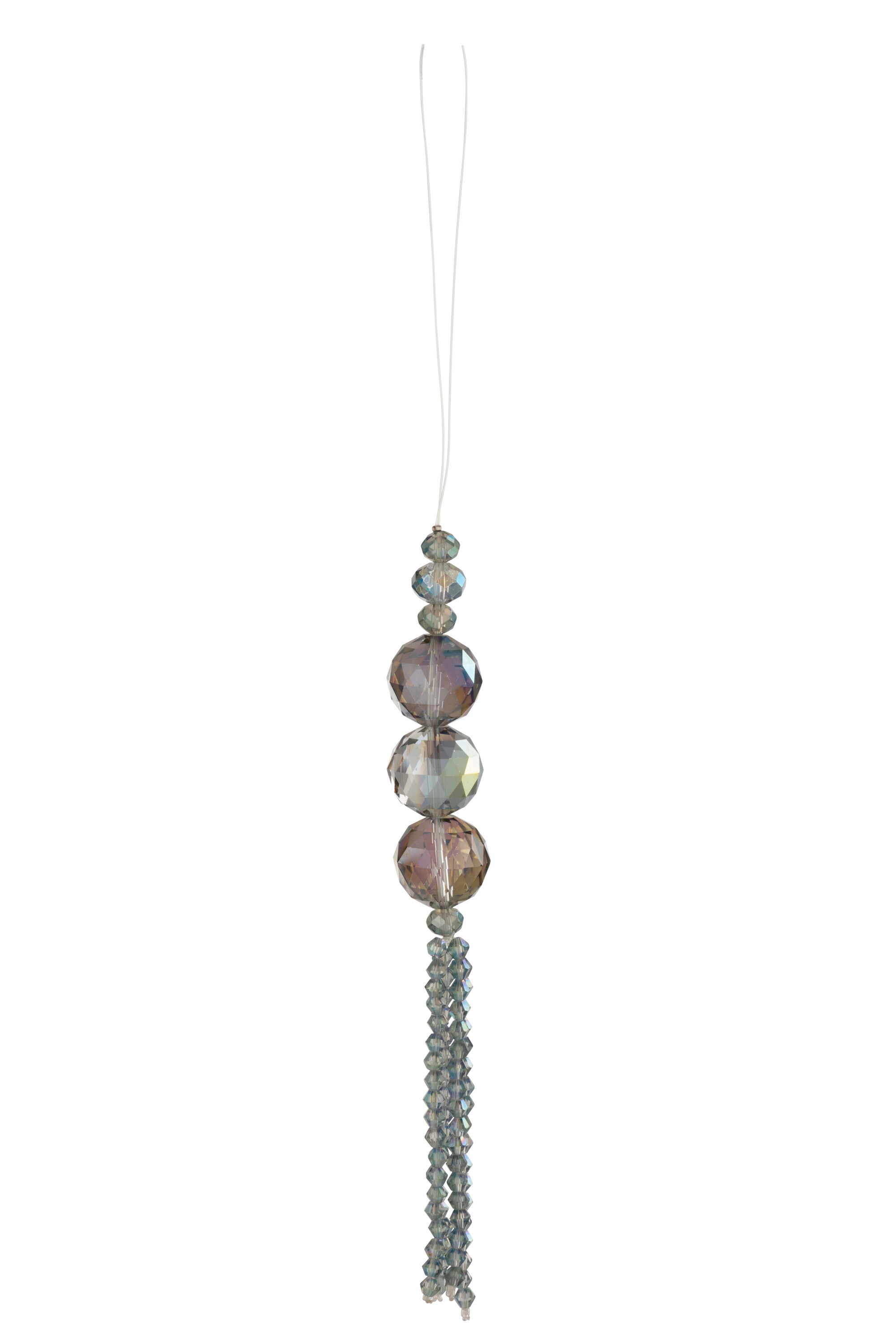 J-Line hanger Parel - kunststof - lichtblauw - small - 3 stuks