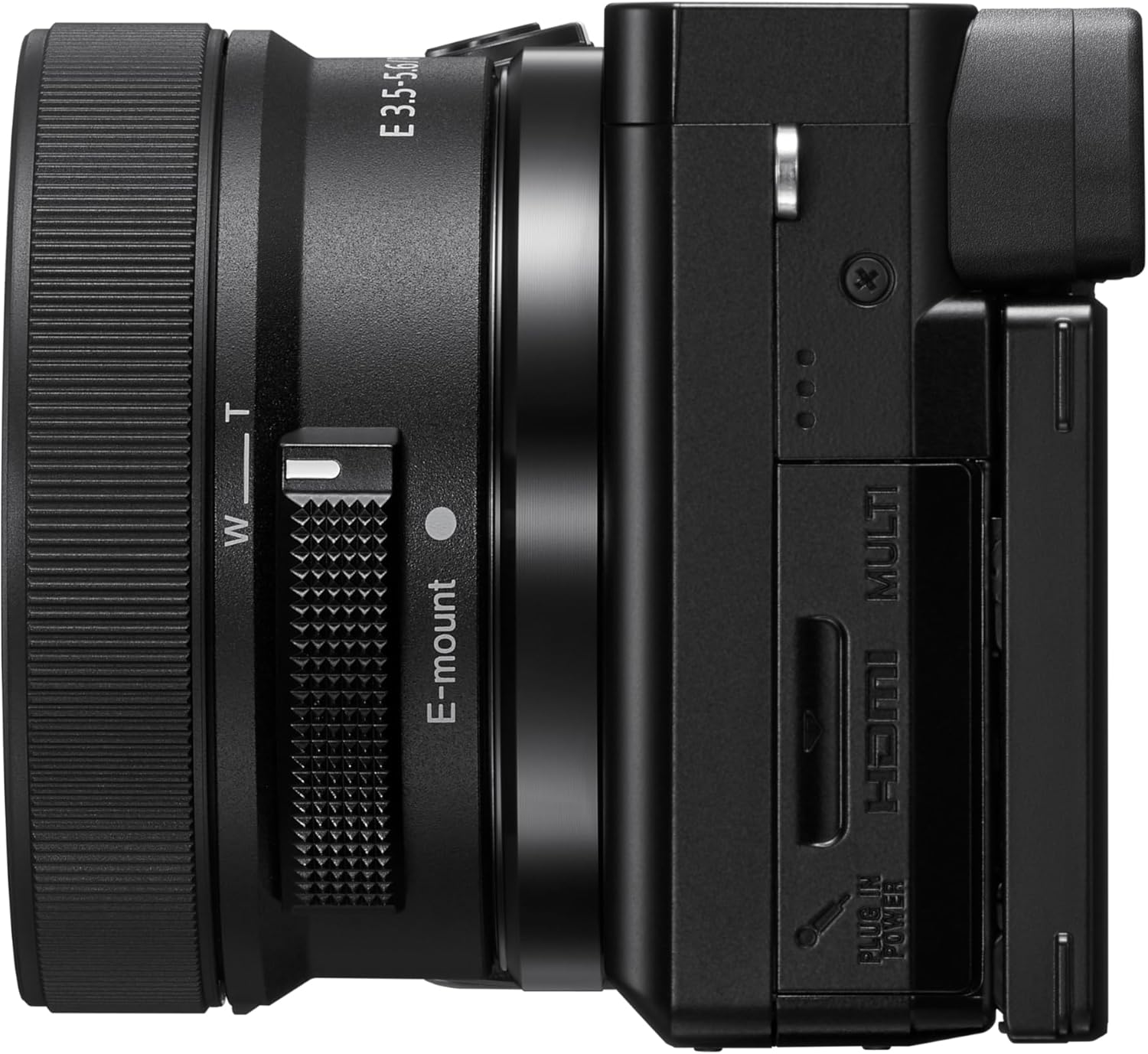 Sony ILCE6100KB Alpha 6100 Mirrorless 4K Video Camera with E PZ 16-50mm Lens - Black