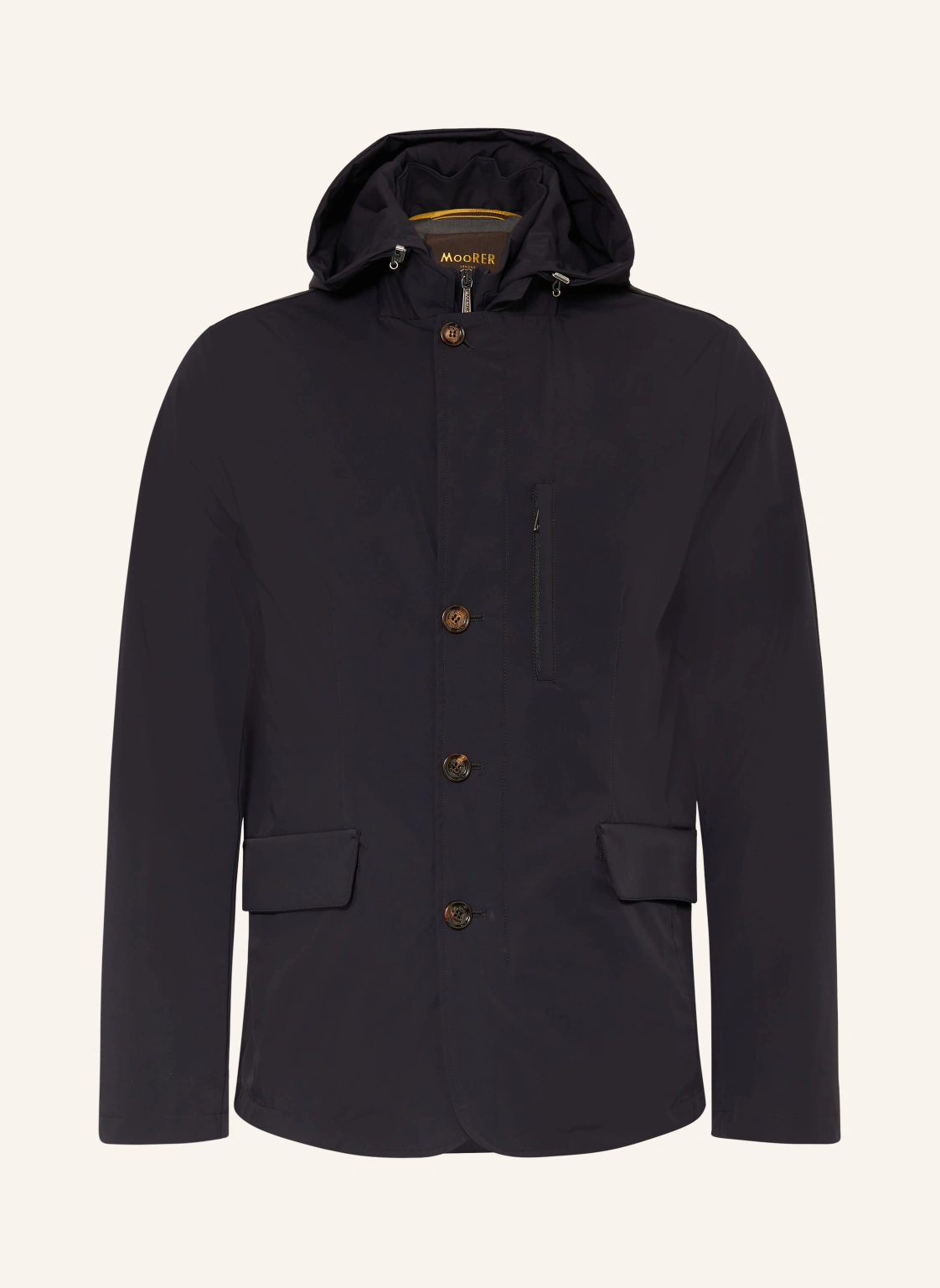 MOORER Jacke RAINERI mit herausnehmbarer Blende und abnehmbarer Kapuze