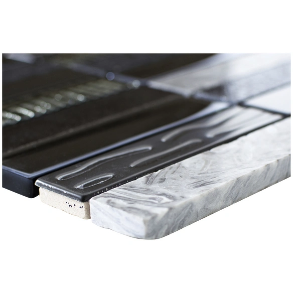 Mosaikfliese »Artificial«, BxL: 29,8 x 29,8 cm, Wandbelag