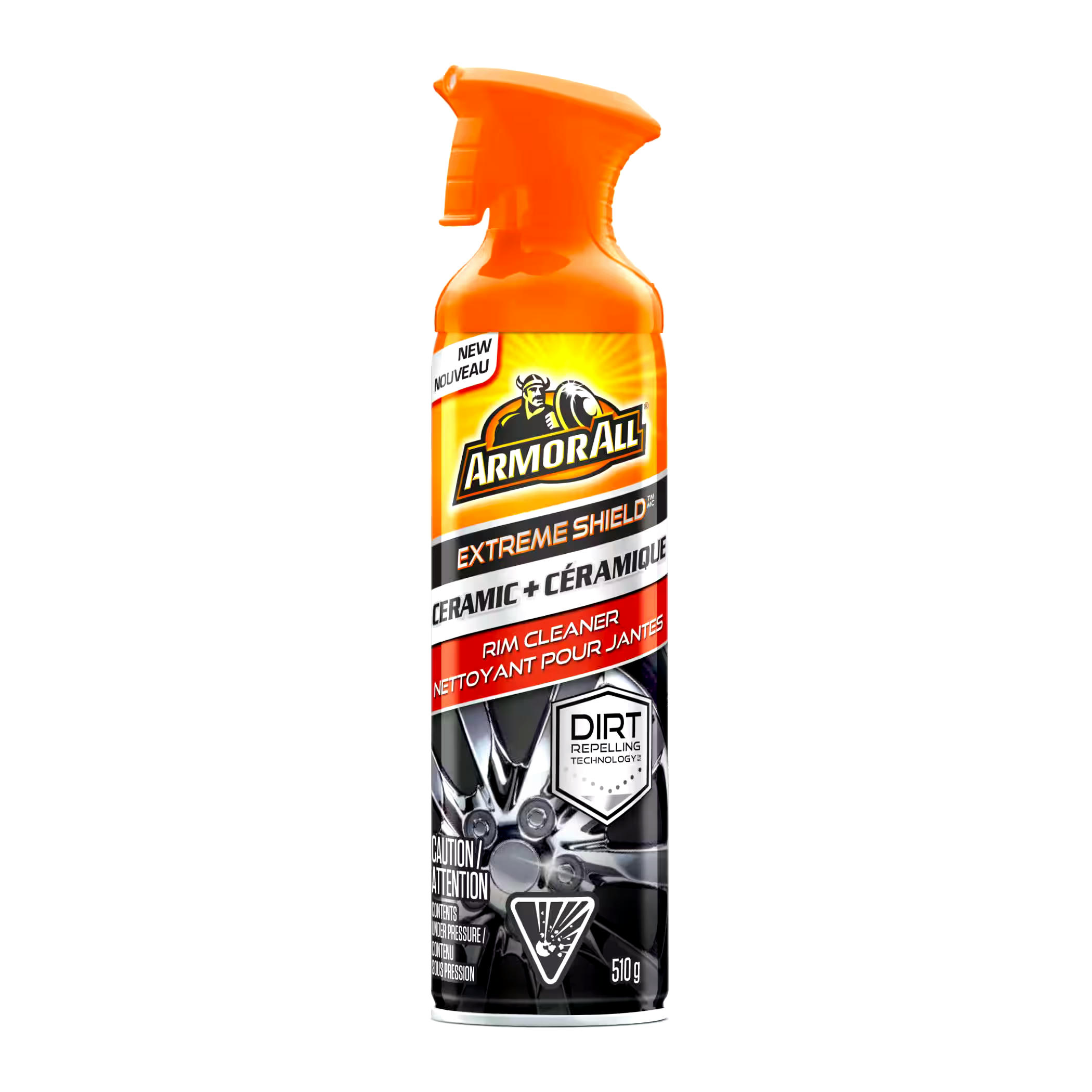 Armor All Extreme Shield Ceramic Car Wheel/Rim Cleaner Spray, 510-g