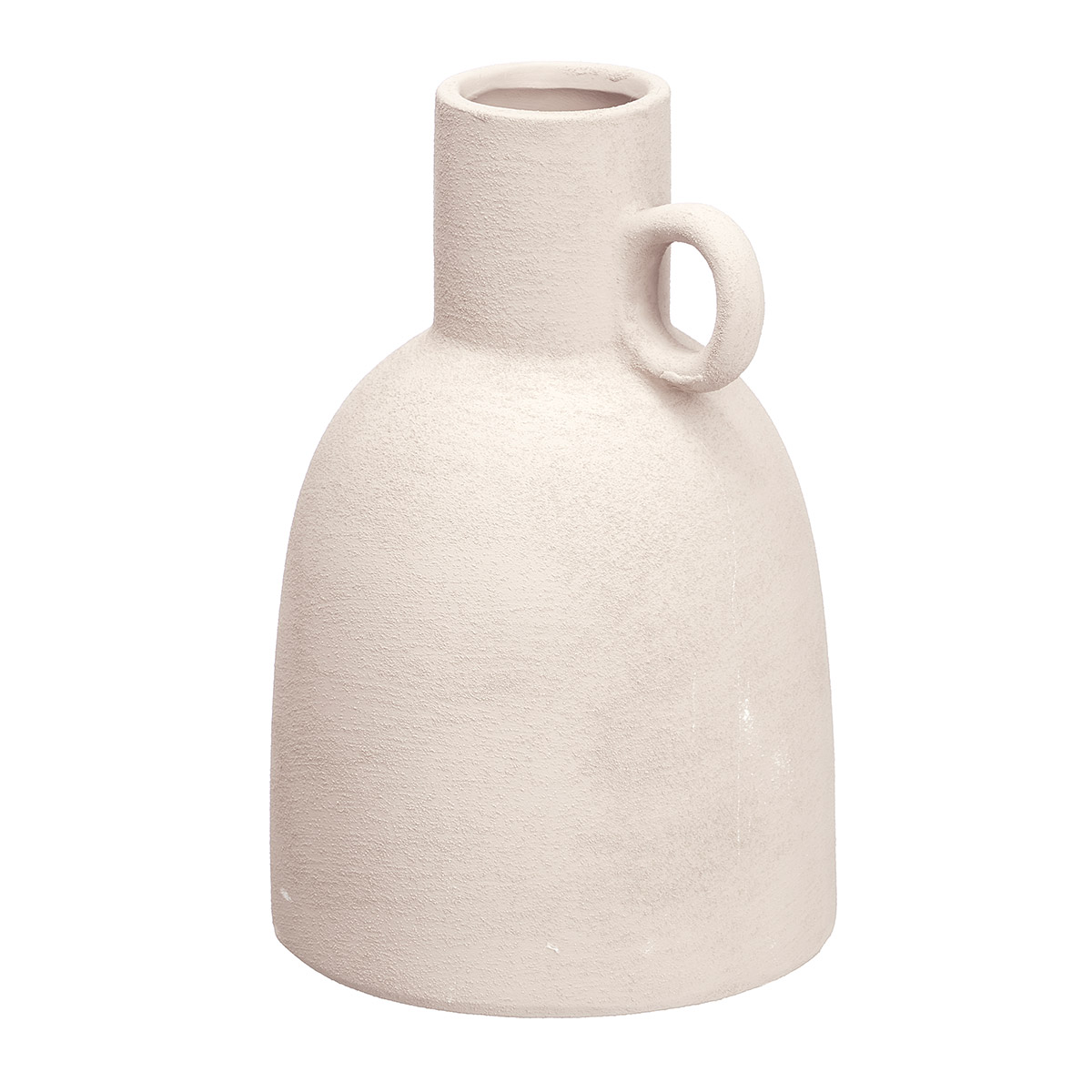 Jarra branco em cerâmica 25,5cm