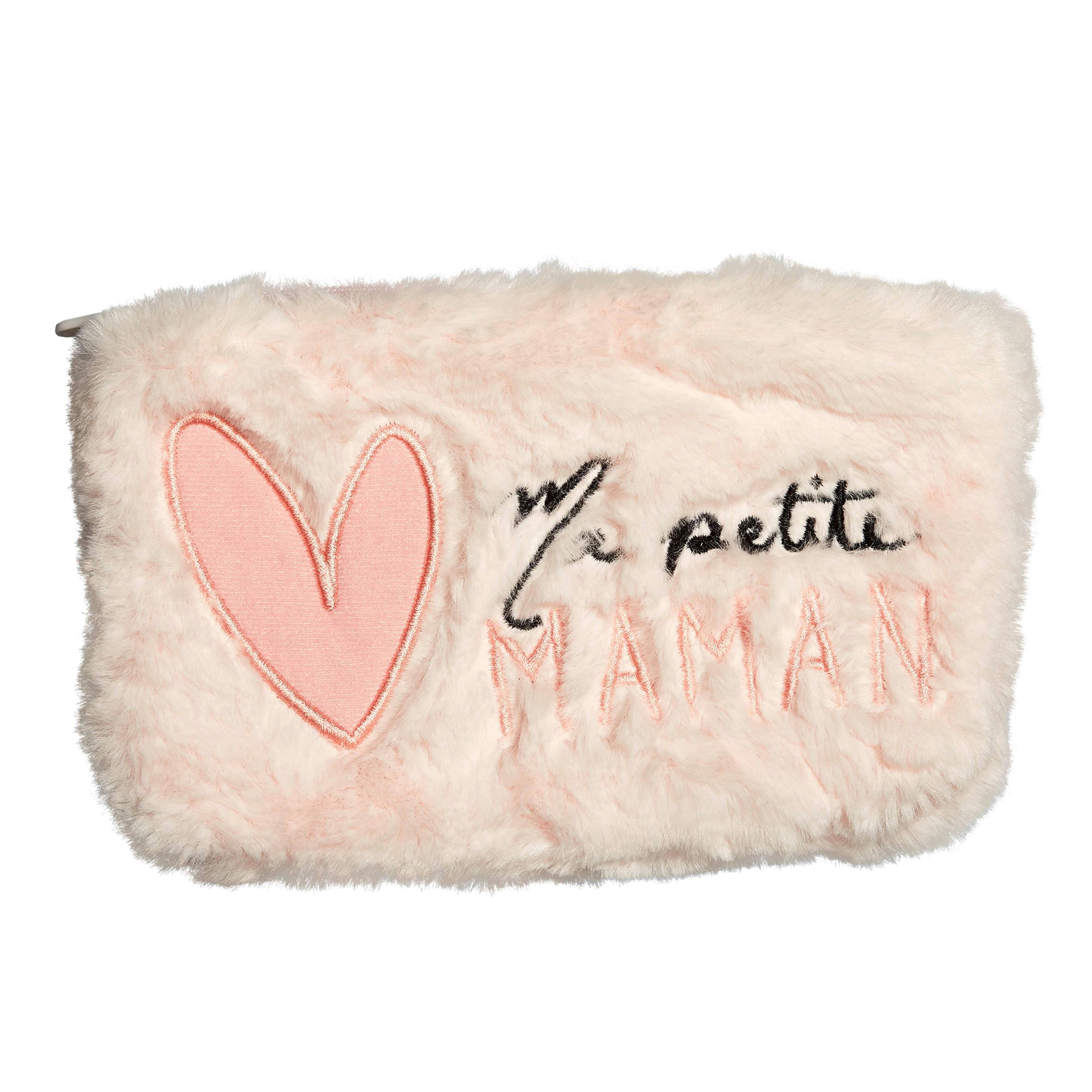 - Pochette peluche maman