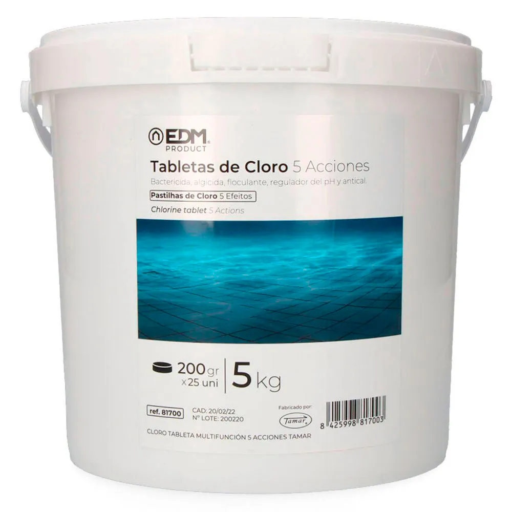 Edm Action chlorine tablets 5kg