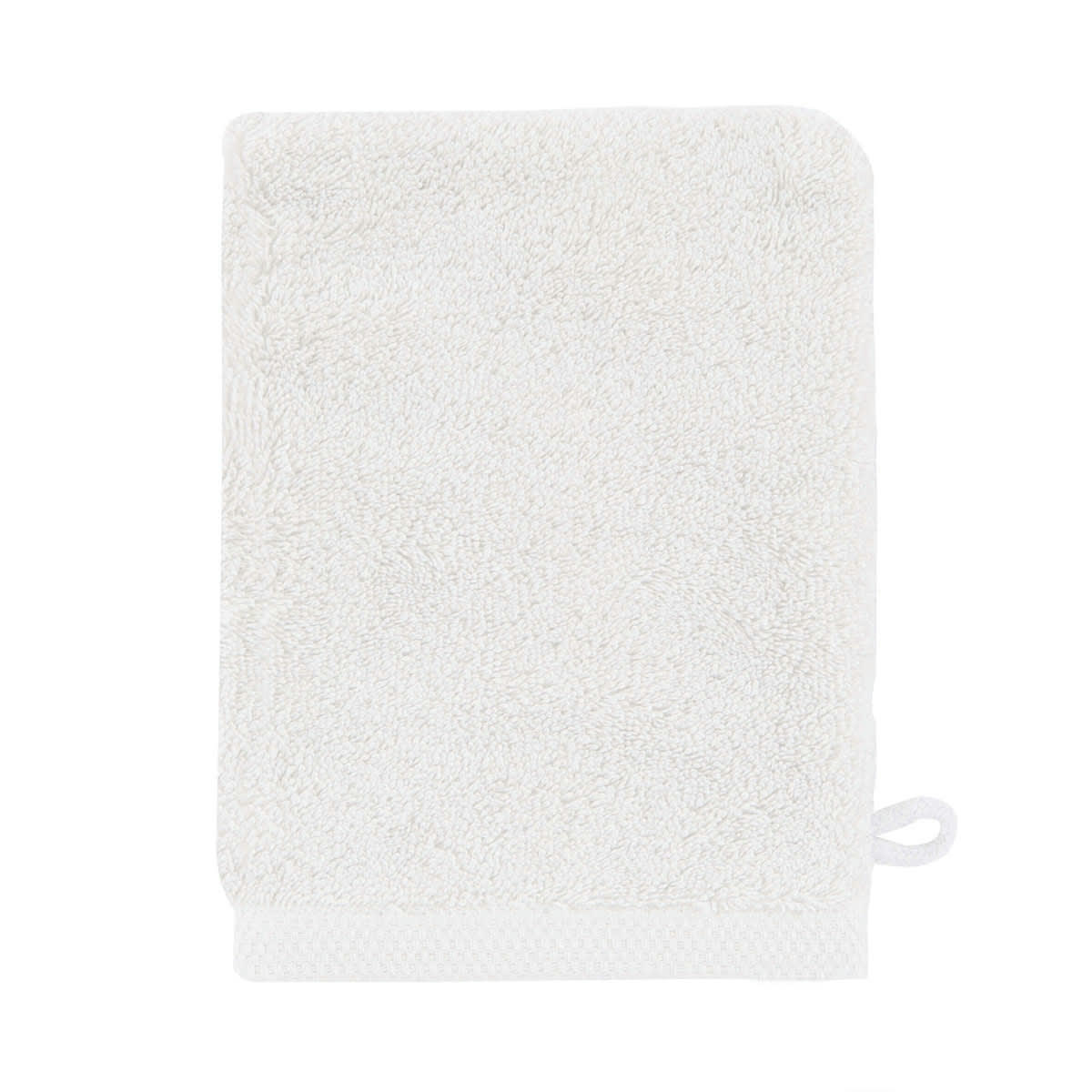 ESSENTIEL - Gant de toilette en coton blanc 16x21