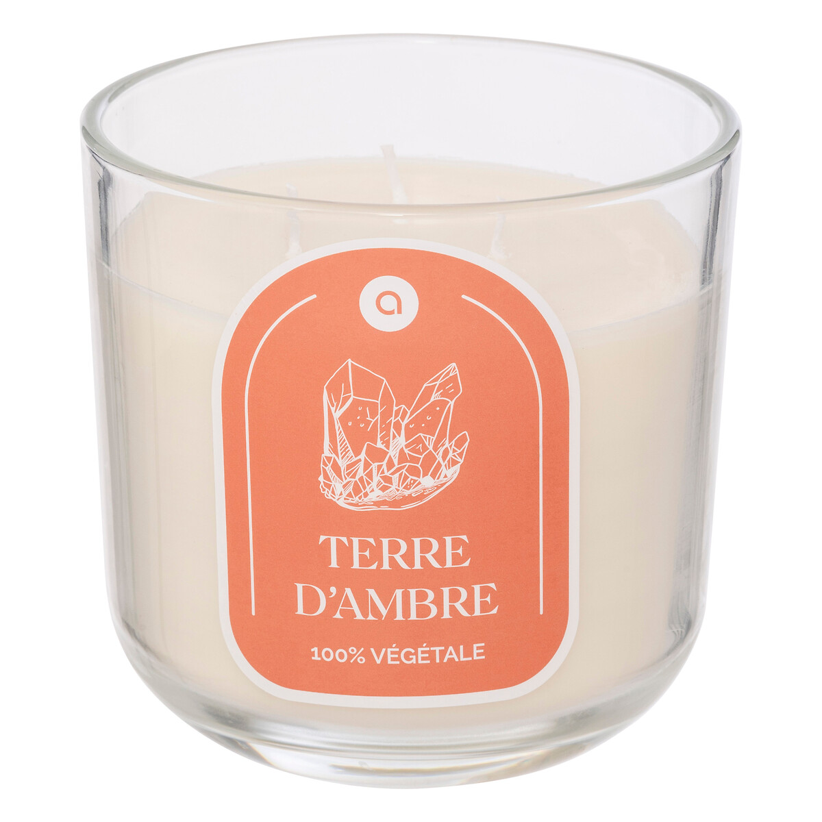 Scented candle "Floa" Amber, 610g