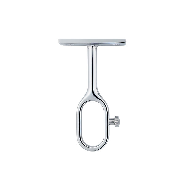 2 supports pour tingle de penderie ovale 3 x 1,5 cm