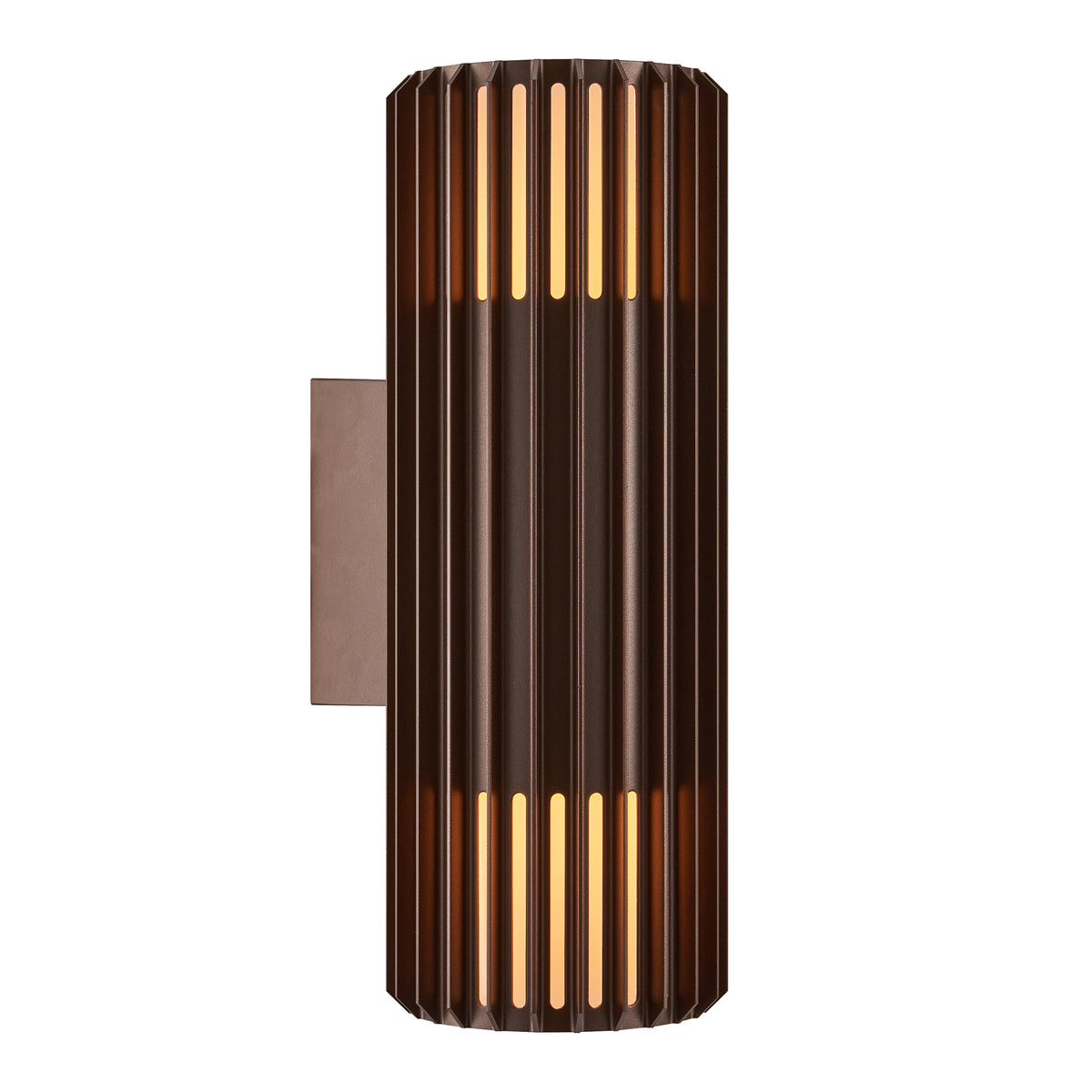 Nordlux Aludra Double | Wandlamp | Zeegrijs Metallic Bruin | E27 | Seaside