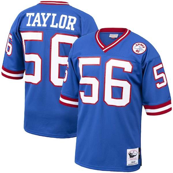 Lawrence Taylor New York Giants 1986 Authentic Throwback Retired Player Jersey - Royal