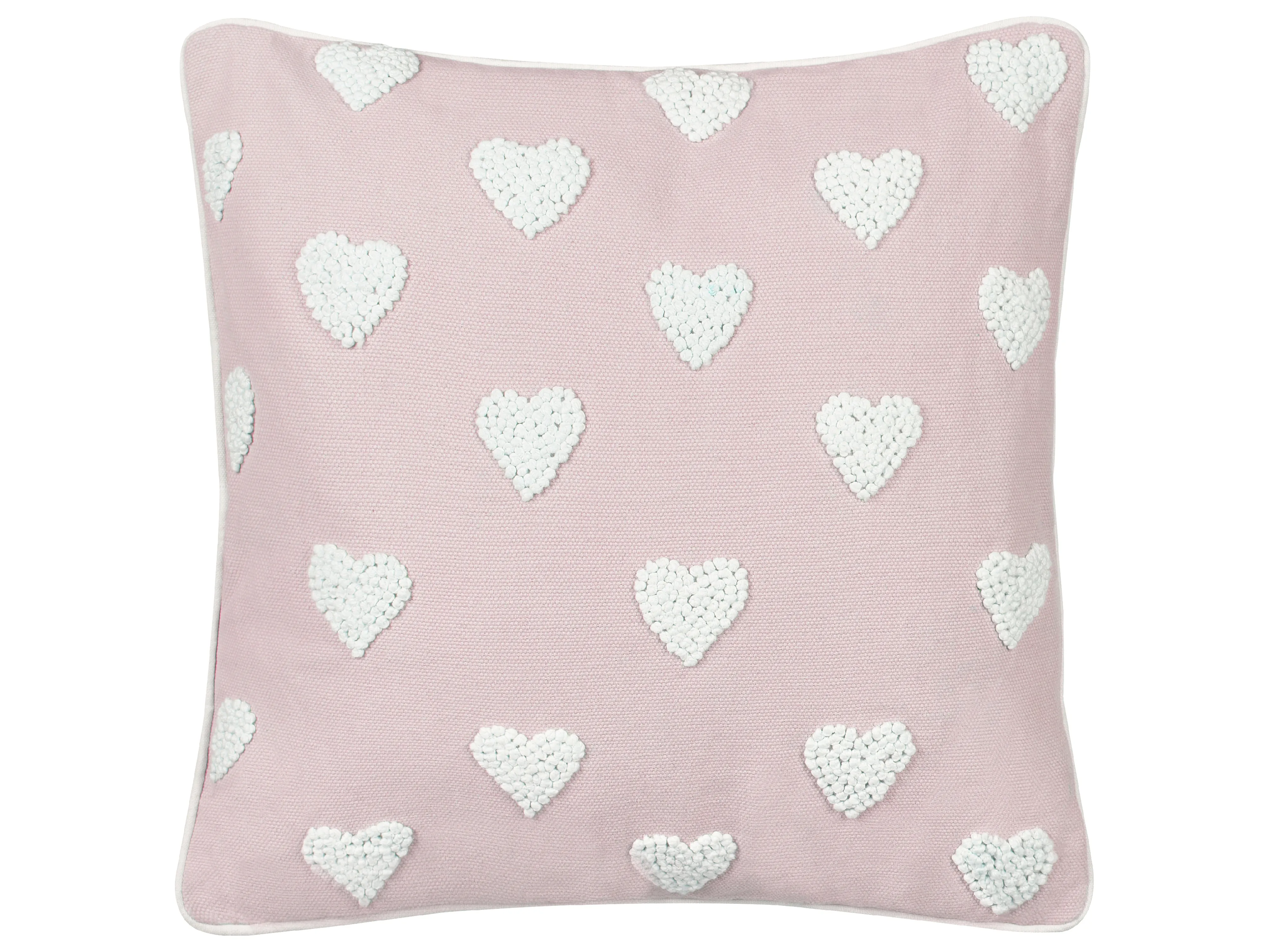 Throw Cushion GAZANIA Cotton 45 x 45 cm Pastel Pink
