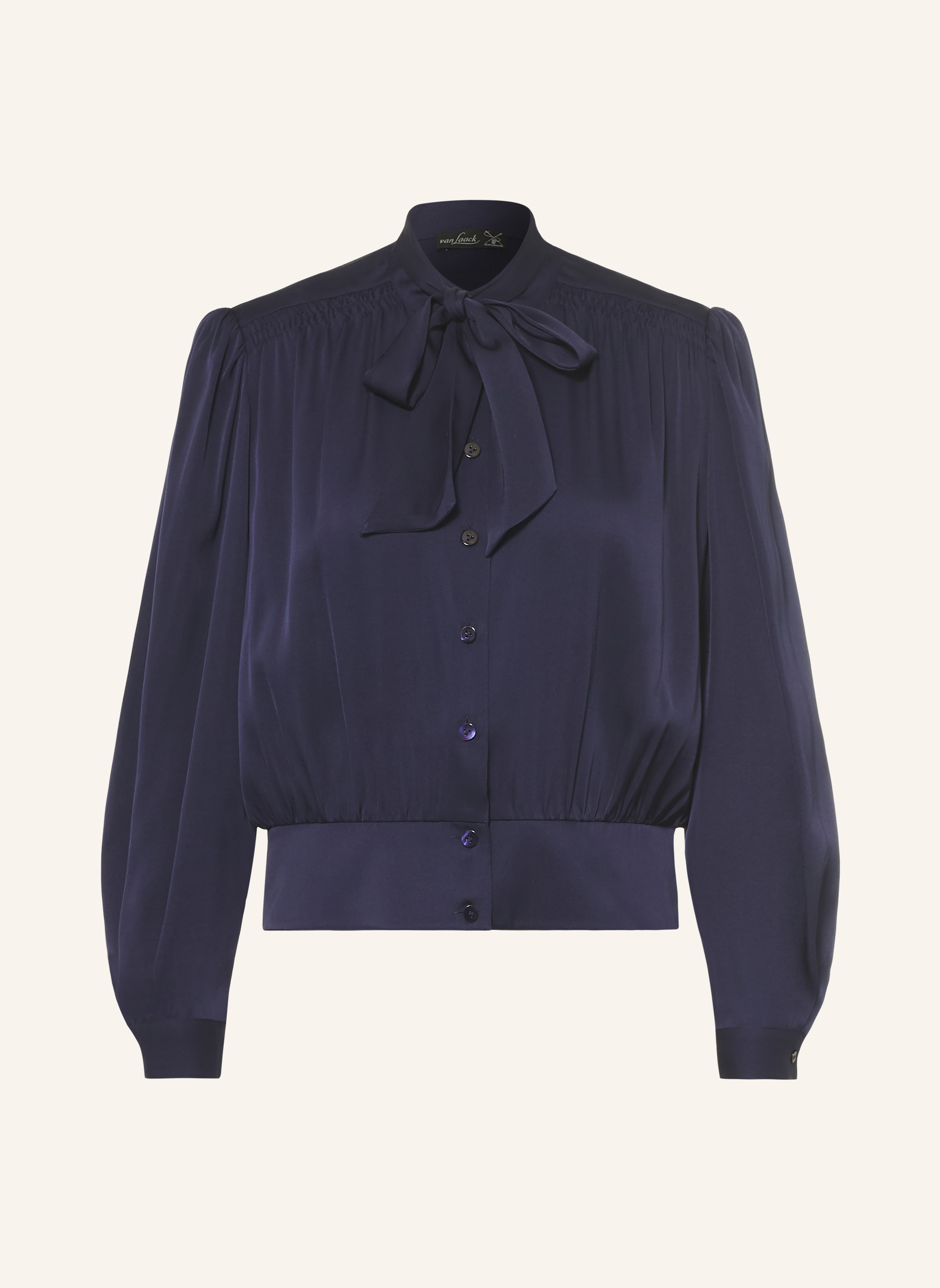 van Laack Schluppenbluse VL-YAISA-XX mit Seide
