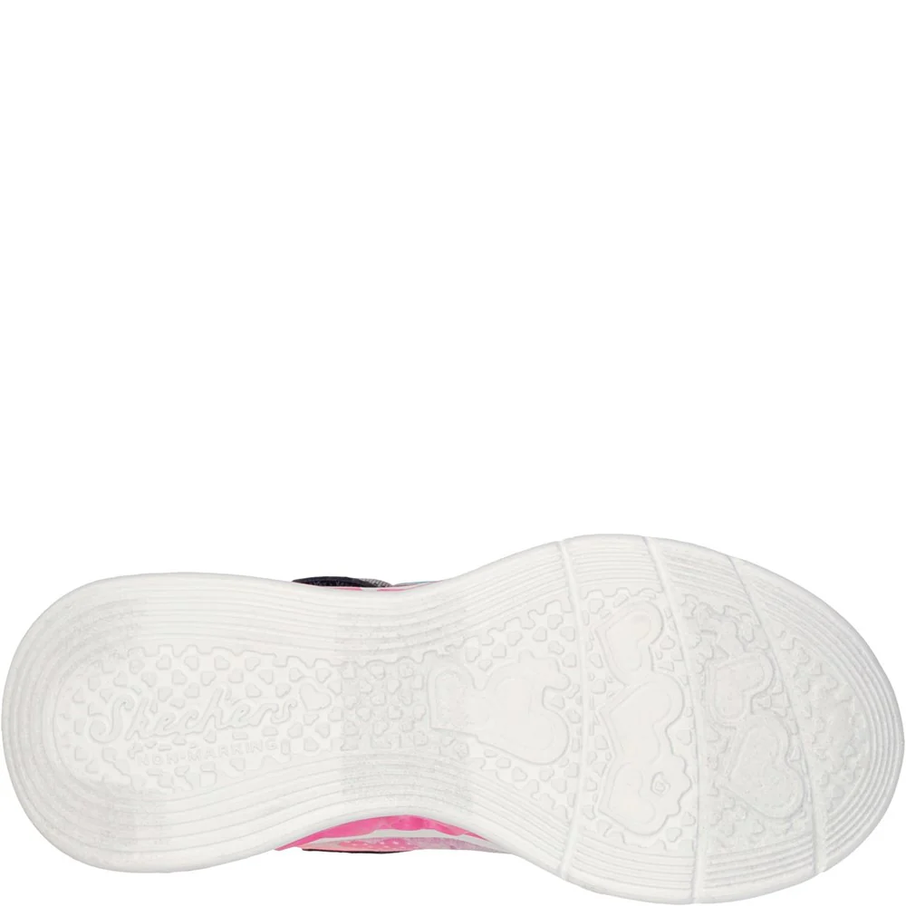 Skechers Flutter Heart Lights Simply Love Trainers