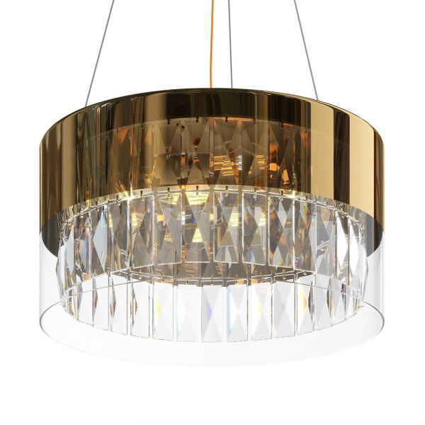 Lampa wisząca mosiężno-złota WONDERLAND 4xE14x60W Maytoni