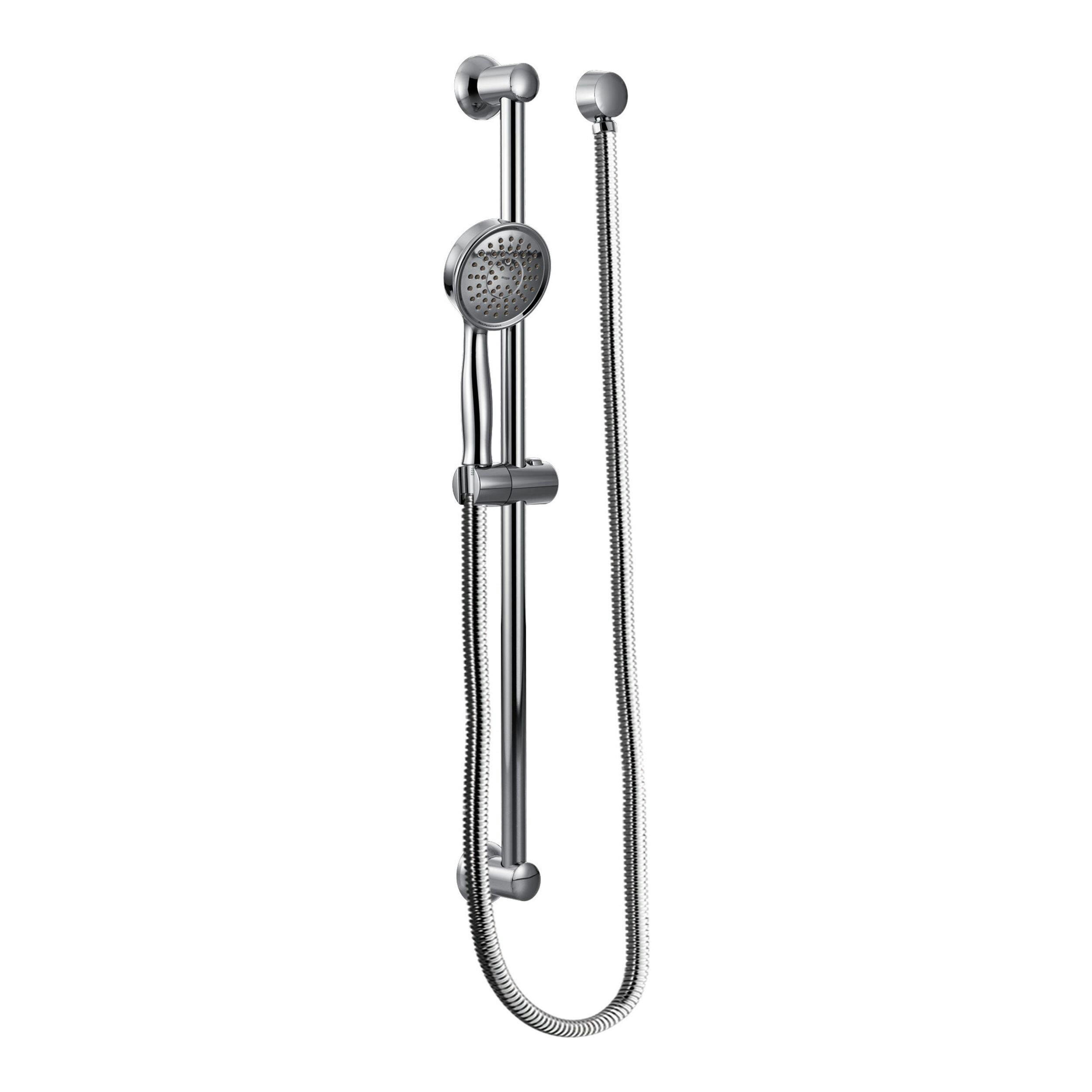 Moen Core Eco 1S Handheld Shower with 24-in Slidebar, Chrome