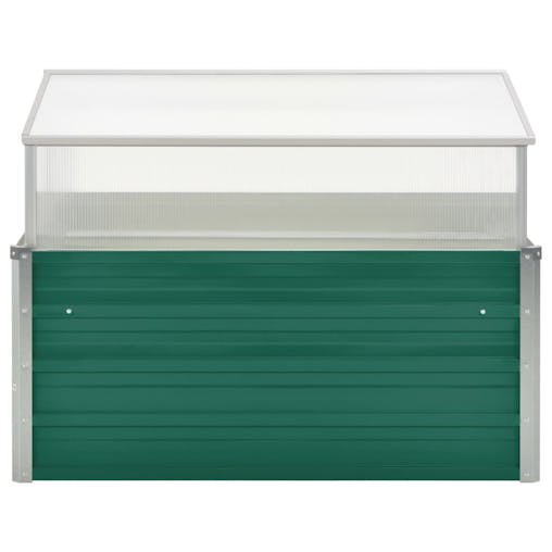 NNEVL Greenhouse Green 100x100x77 cm Galvanised Steel