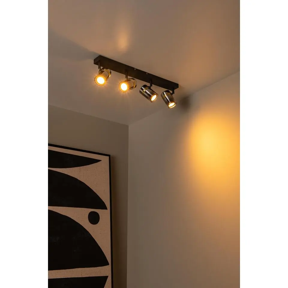 Lucide UPTON Plafondspot - Fum&eacute;