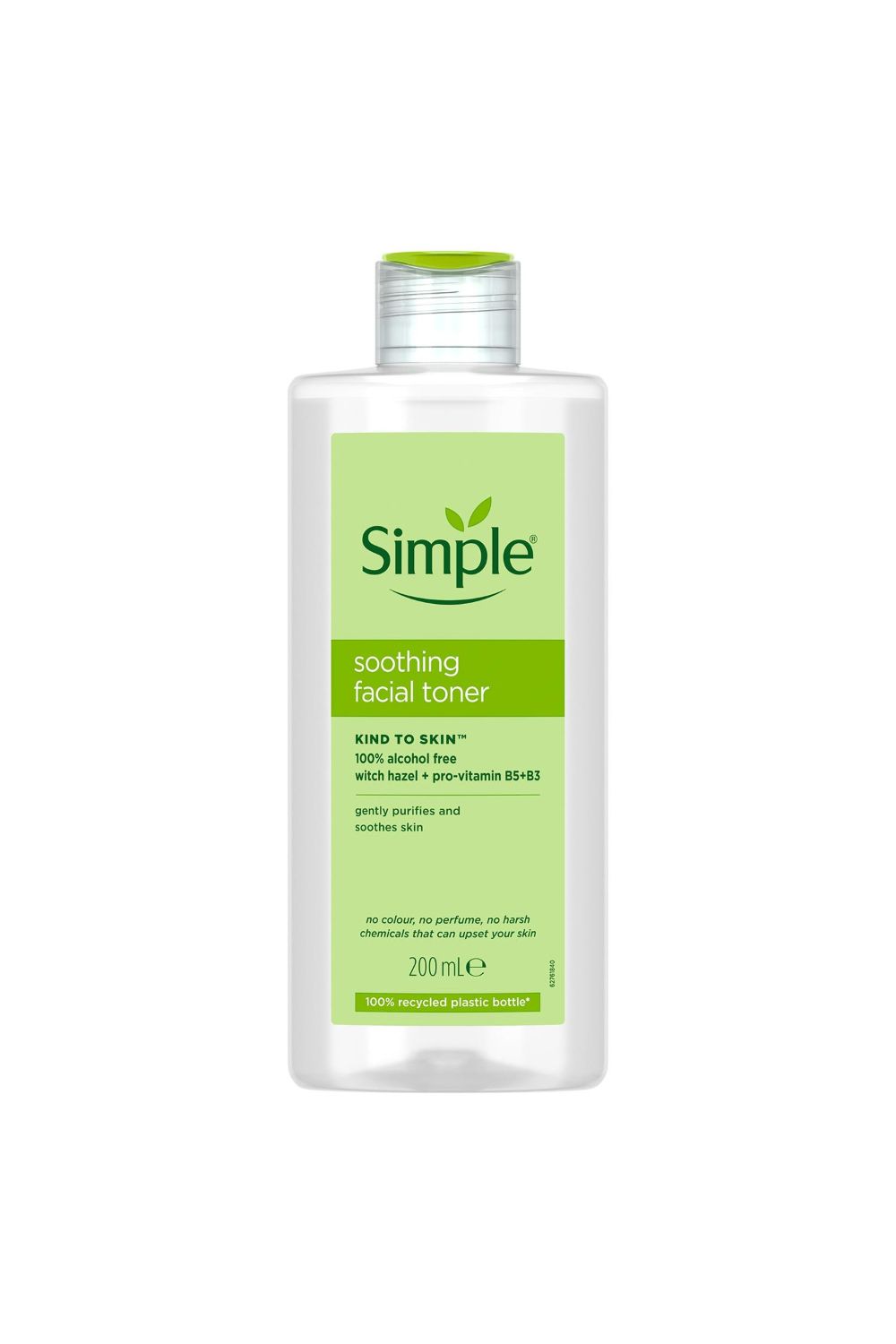 Simple 3x of 200ml Kind to Skin Soothing 'Facial Toner' with Multi-Vitamines
