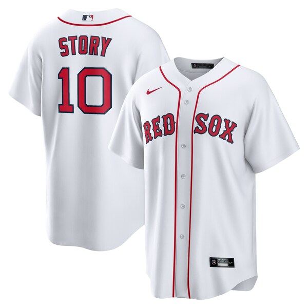Trevor Story Boston Red Sox Nike Home Replica Jersey - White