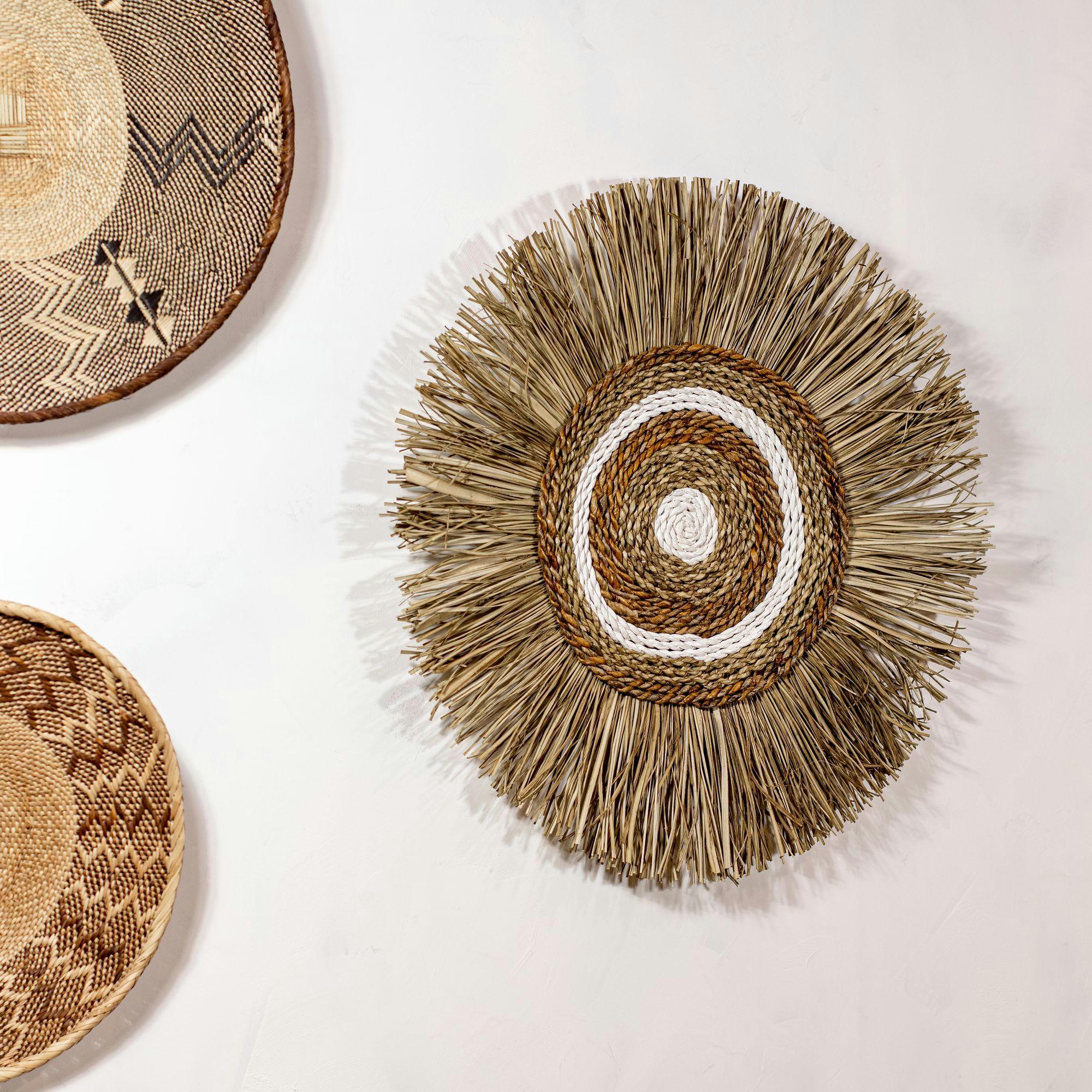 KALA - Décoration en fibre végétales naturelles Ø55cm