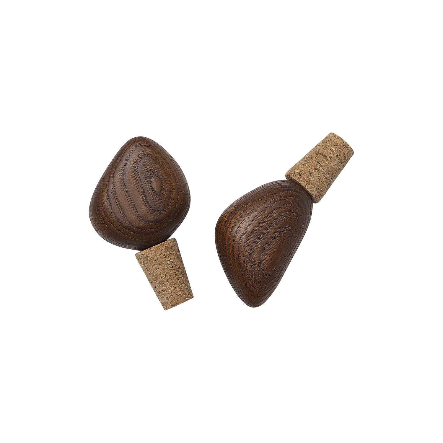 Cairn Wine Stoppers 2 pcs, dark brown