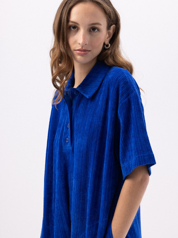 Robe peio saphir